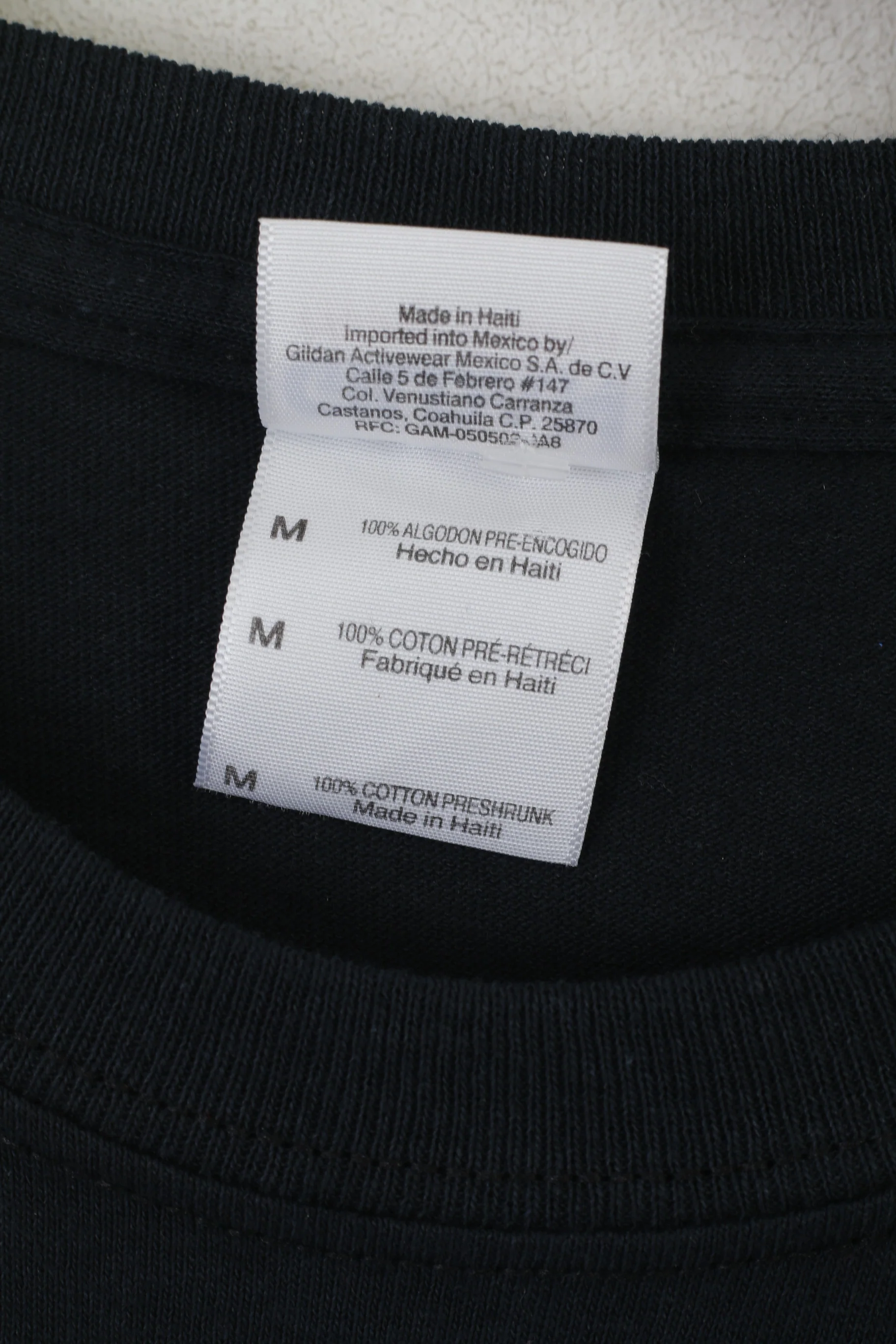 Gildan Men M Shirt Navy Cotton Graphic Soulicious Cliff Richard 2011 Top - Image 4