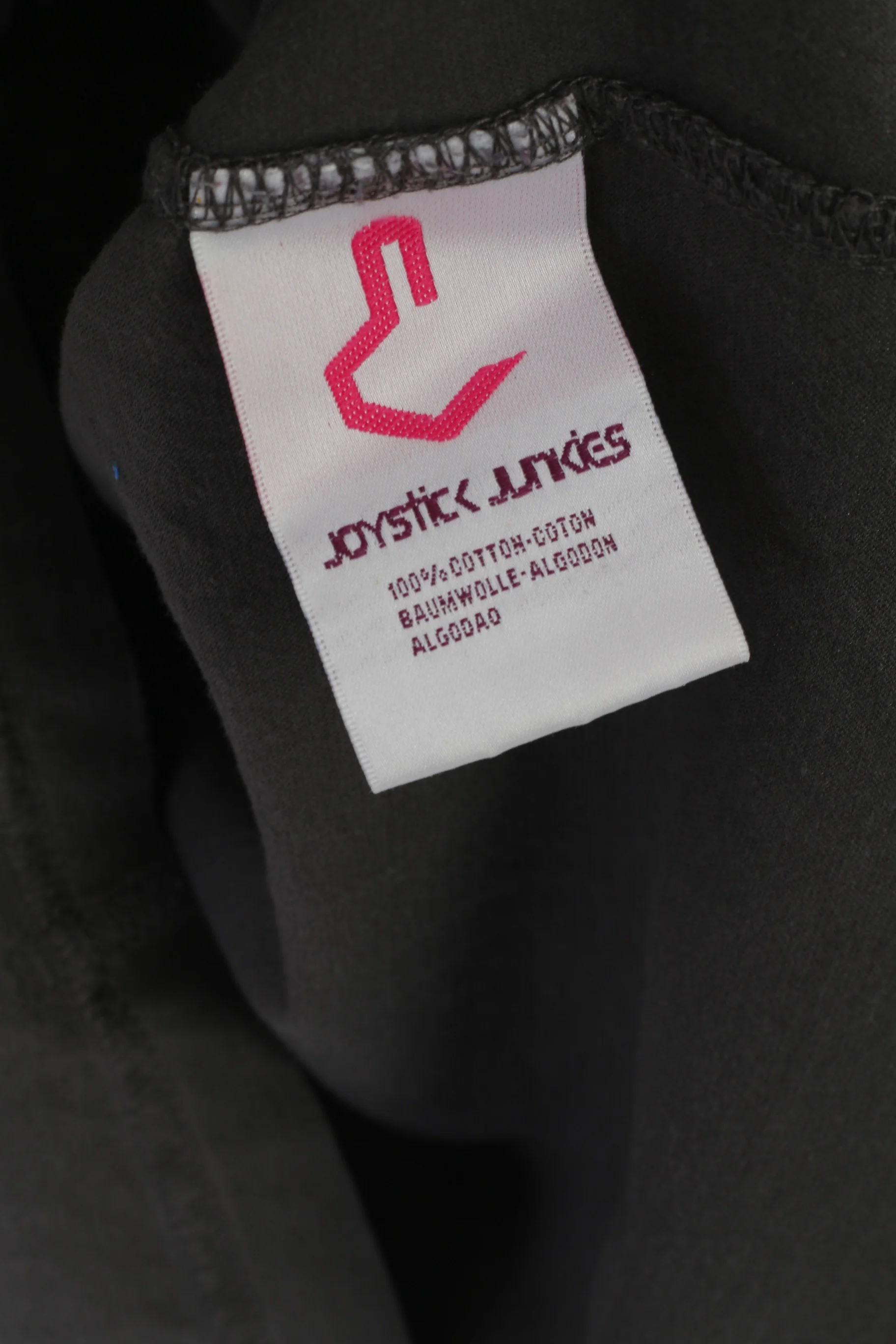 Joystick Junkies Men M Shirt Grey Cotton Graphic Pirate Software Gaming Top - Image 5