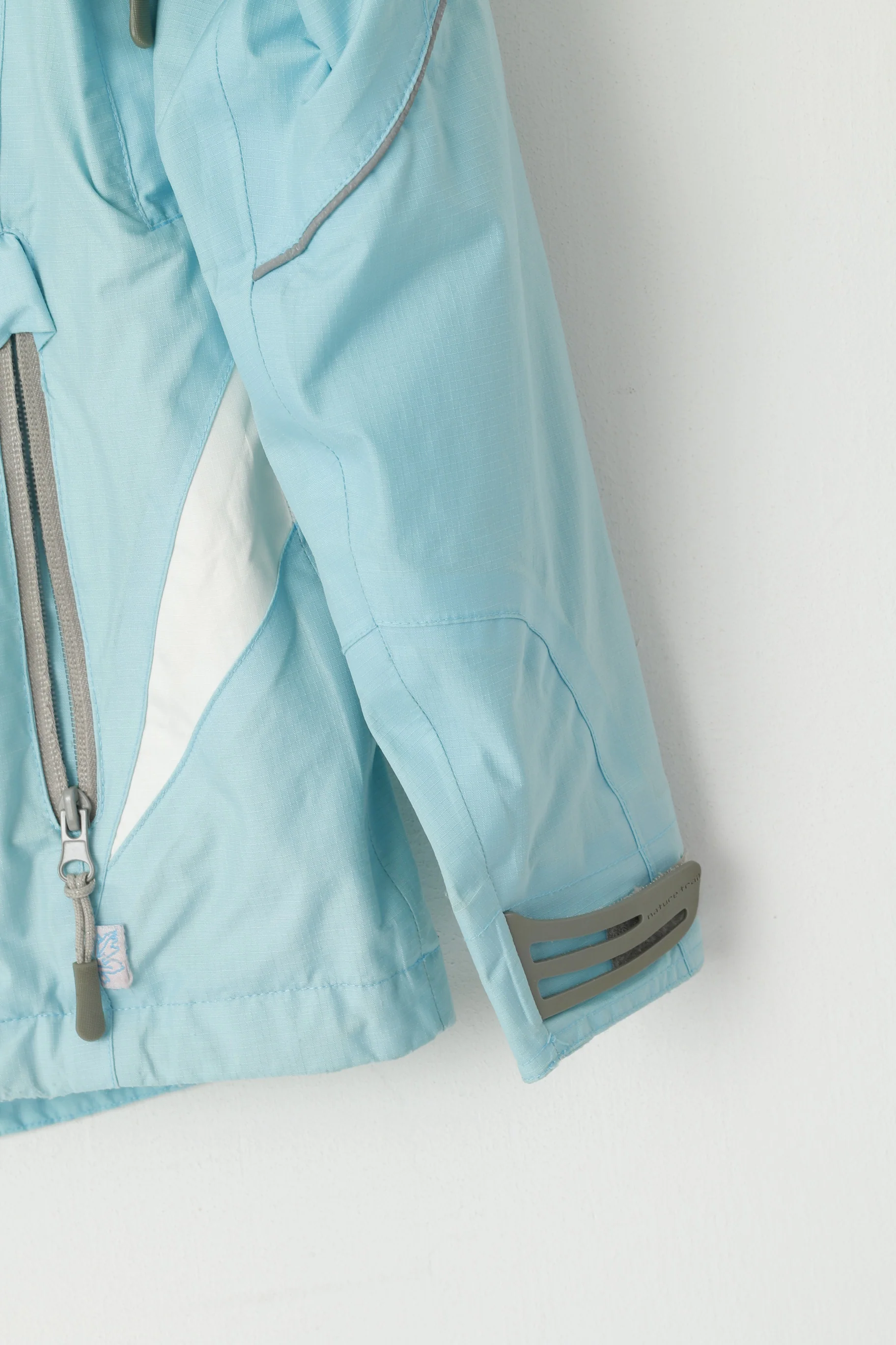 TCM Nature Trail Women 14/16 L Jacket Light Blue Lightweight Nylon Outdoor Top - Image 3