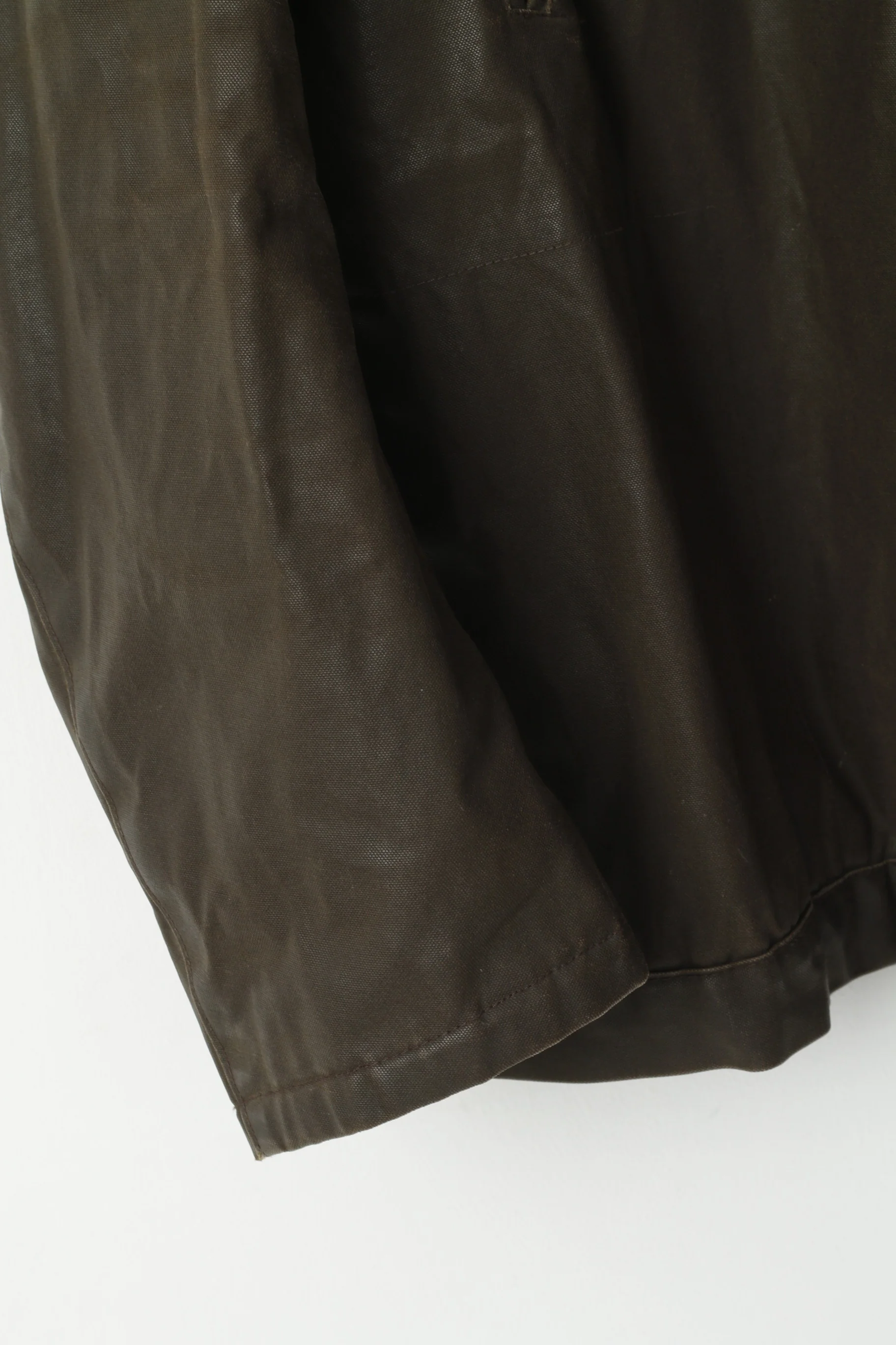 G-STAR RAW Men XXL (XL) Jacket Brown Wax Cotton Hooded Zip Up Astron Parka Top - Image 3