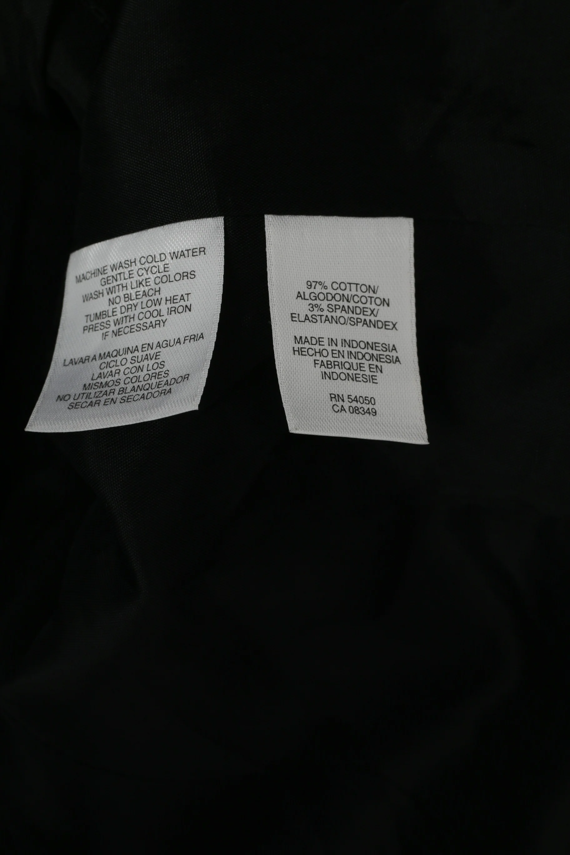 Anne Klein Women 8 M Jacket Cropped Brown Check Stretch Cotton 3/4 Sleeve Blazer - Image 5