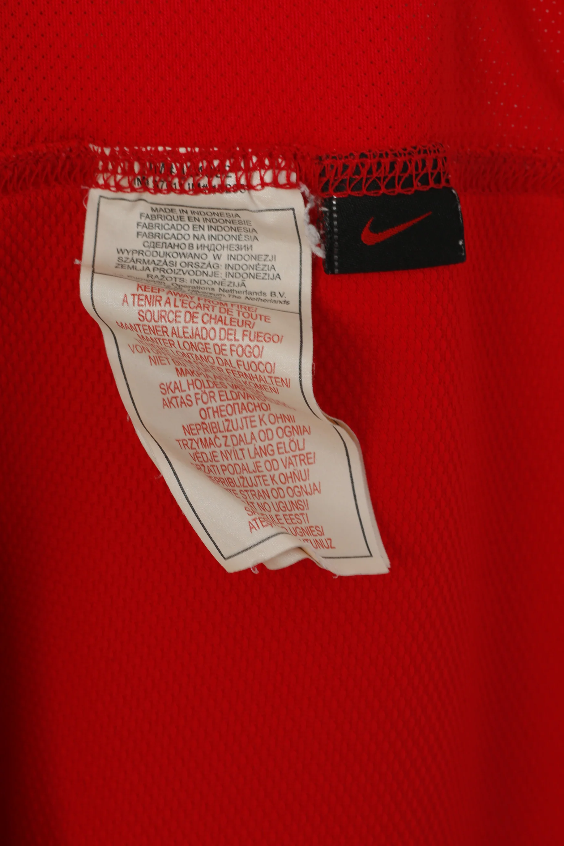Nike Arsenal Men L Shirt Red Football Min #2 Jersey Sportswear Vintage Top - Image 4