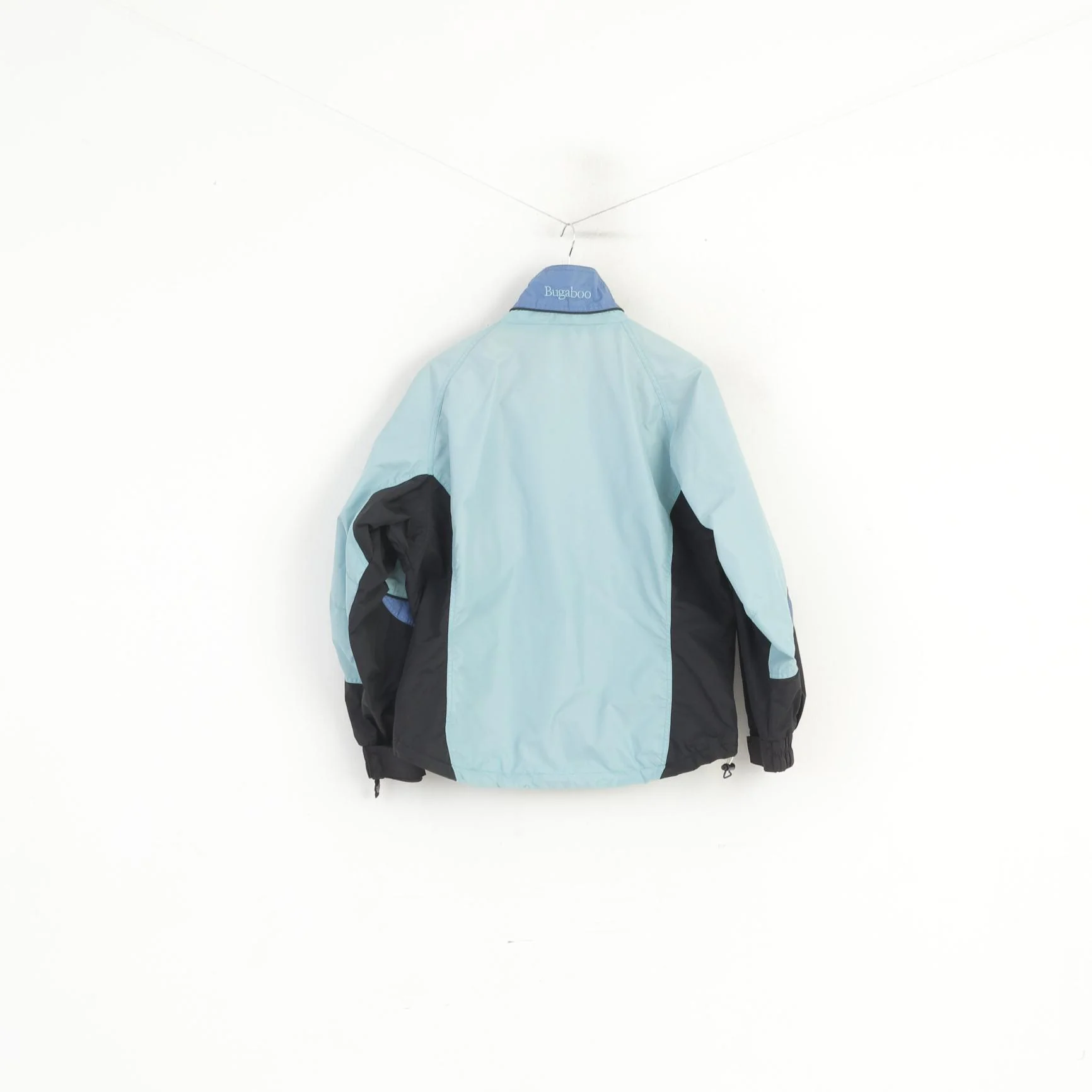 Columbia Sportswear Women S Jacket Blue Vintage Bomber Nylon Waterproof Top - Image 8