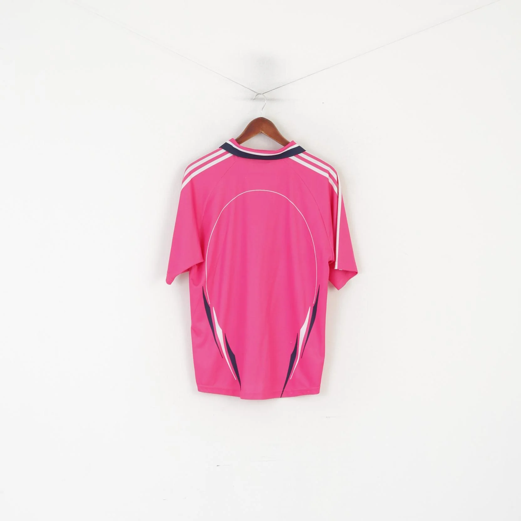 O'Neills Men S Polo Shirt Pink Vintage ATH CLIATH Dublin Koolite Jersey Top - Image 7