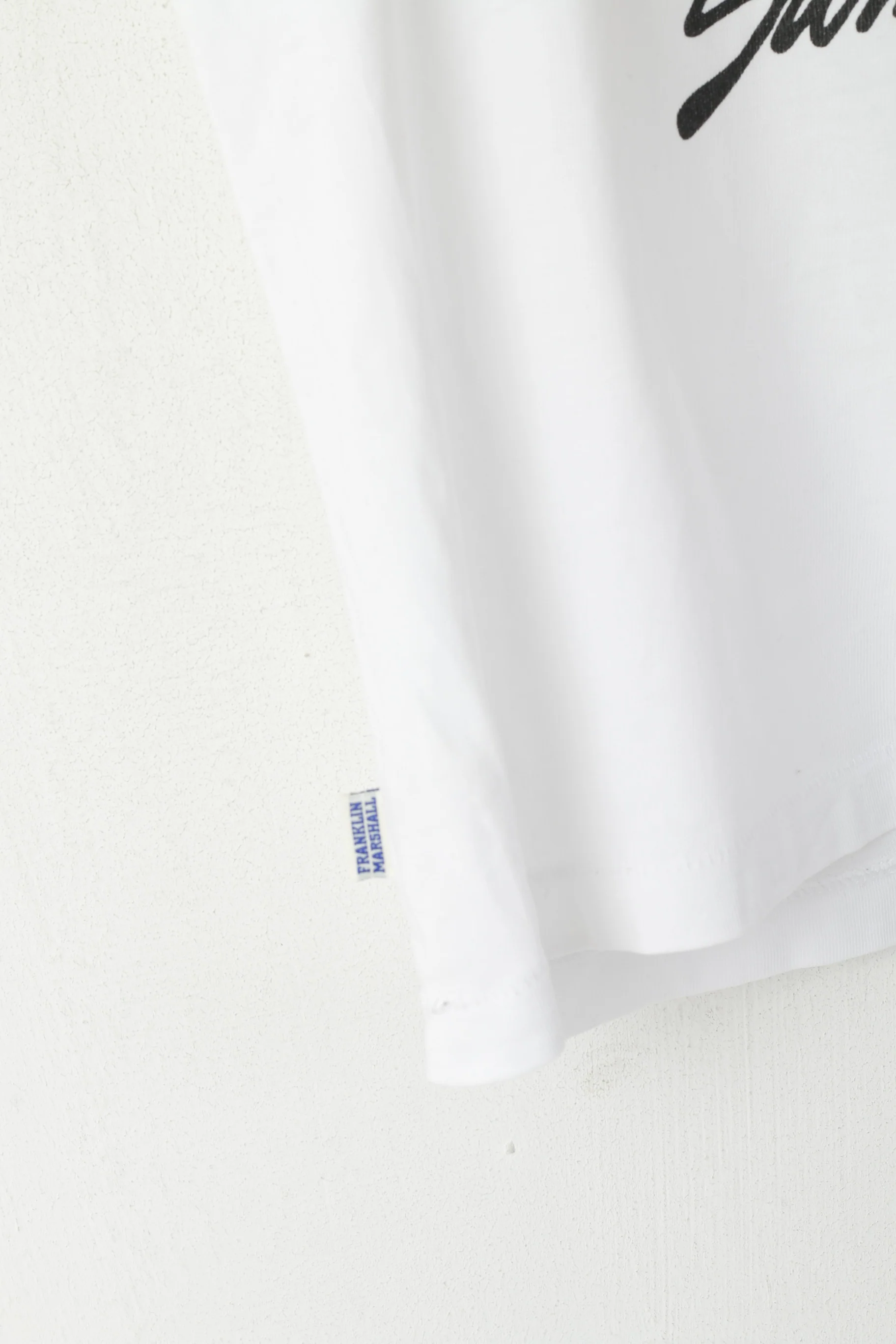 Franklin Marshall LAB Men M Shirt White Graphic Miami Summer '92 Top - Image 3