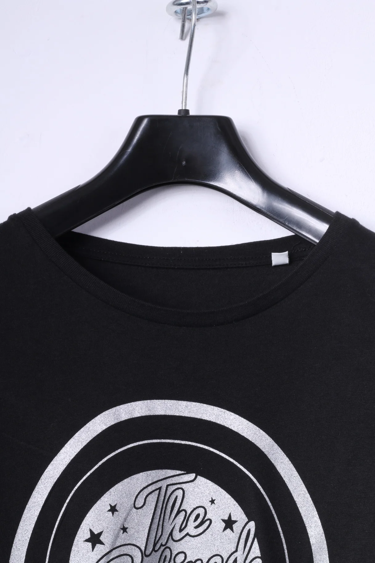 Stella Stanley Womens S T-Shirt Black Organic Cotton The Retired Rock Top - Image 2