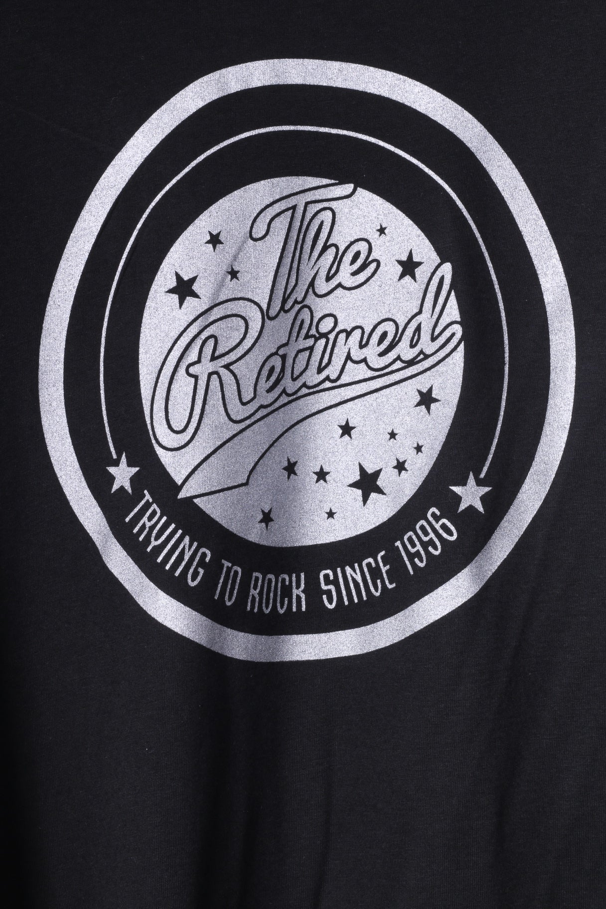 Stella Stanley Womens S T-Shirt Black Organic Cotton The Retired Rock Top - Image 3