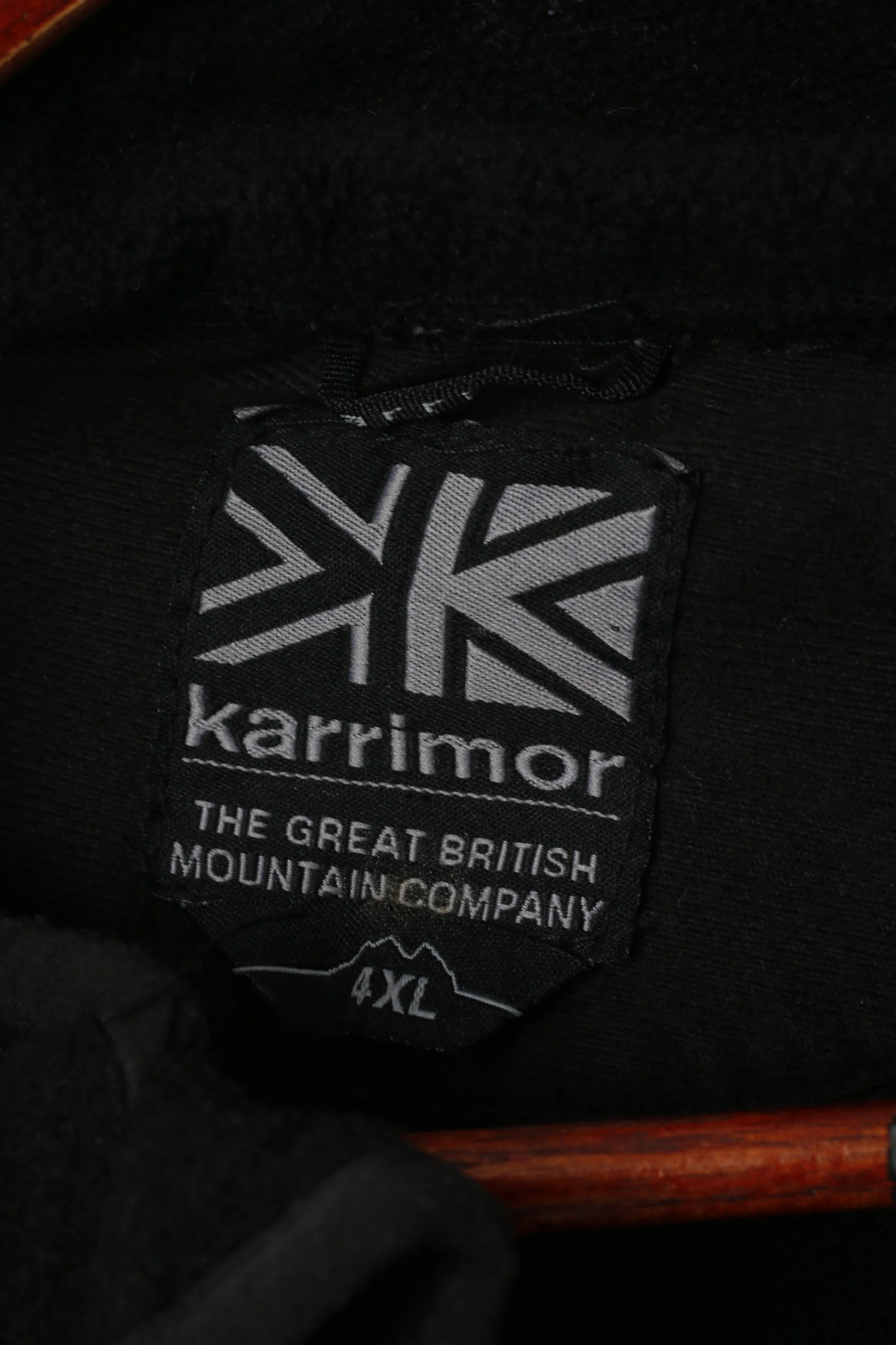 Karrimor Men 4XL Fleece Top Black Mountain Company Full Zipper Active Sport Top - Image 4
