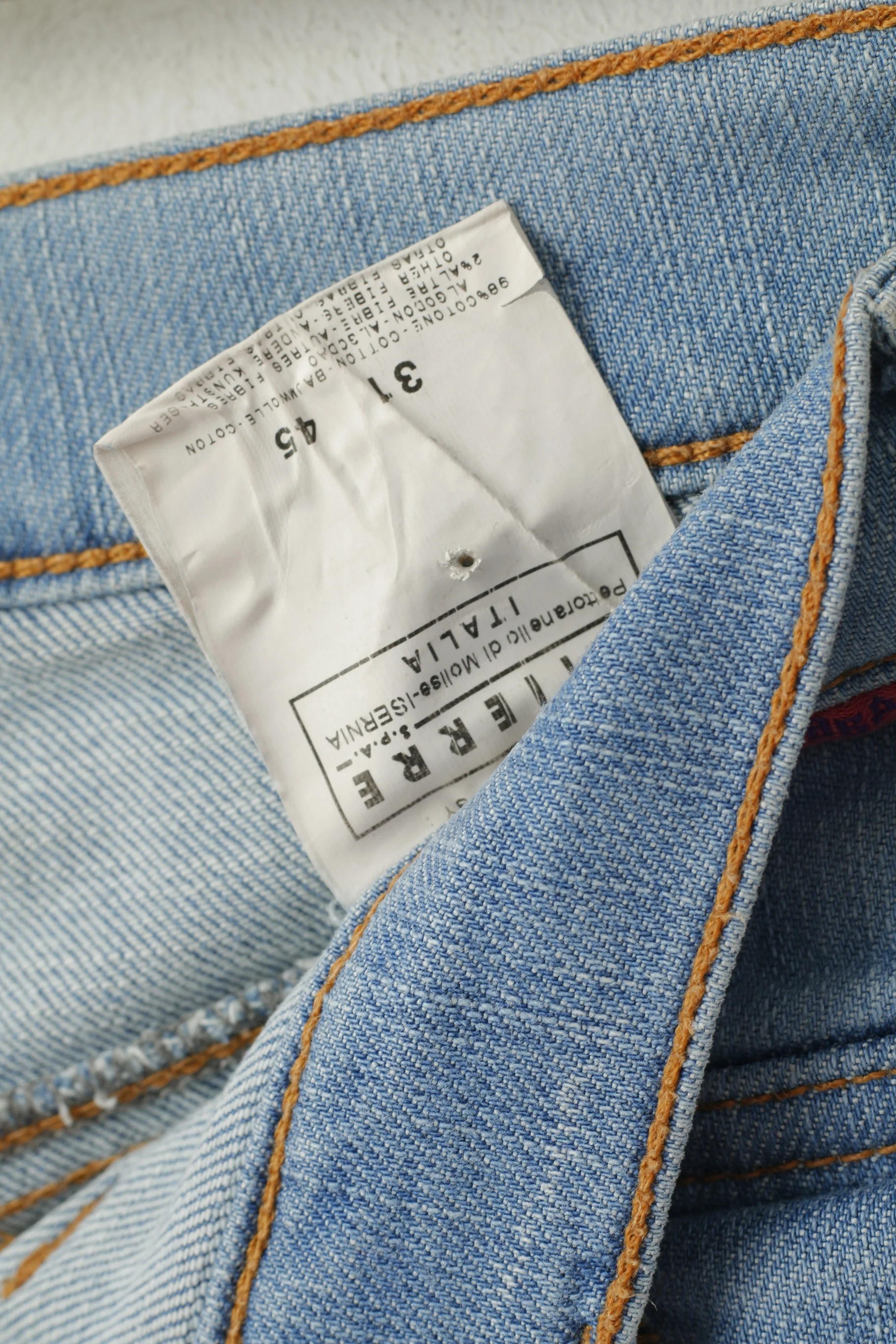 Dolce & Gabbana Women 31 Jeans Trousers Blue Cotton Vintage Bootcut Pants - Image 5