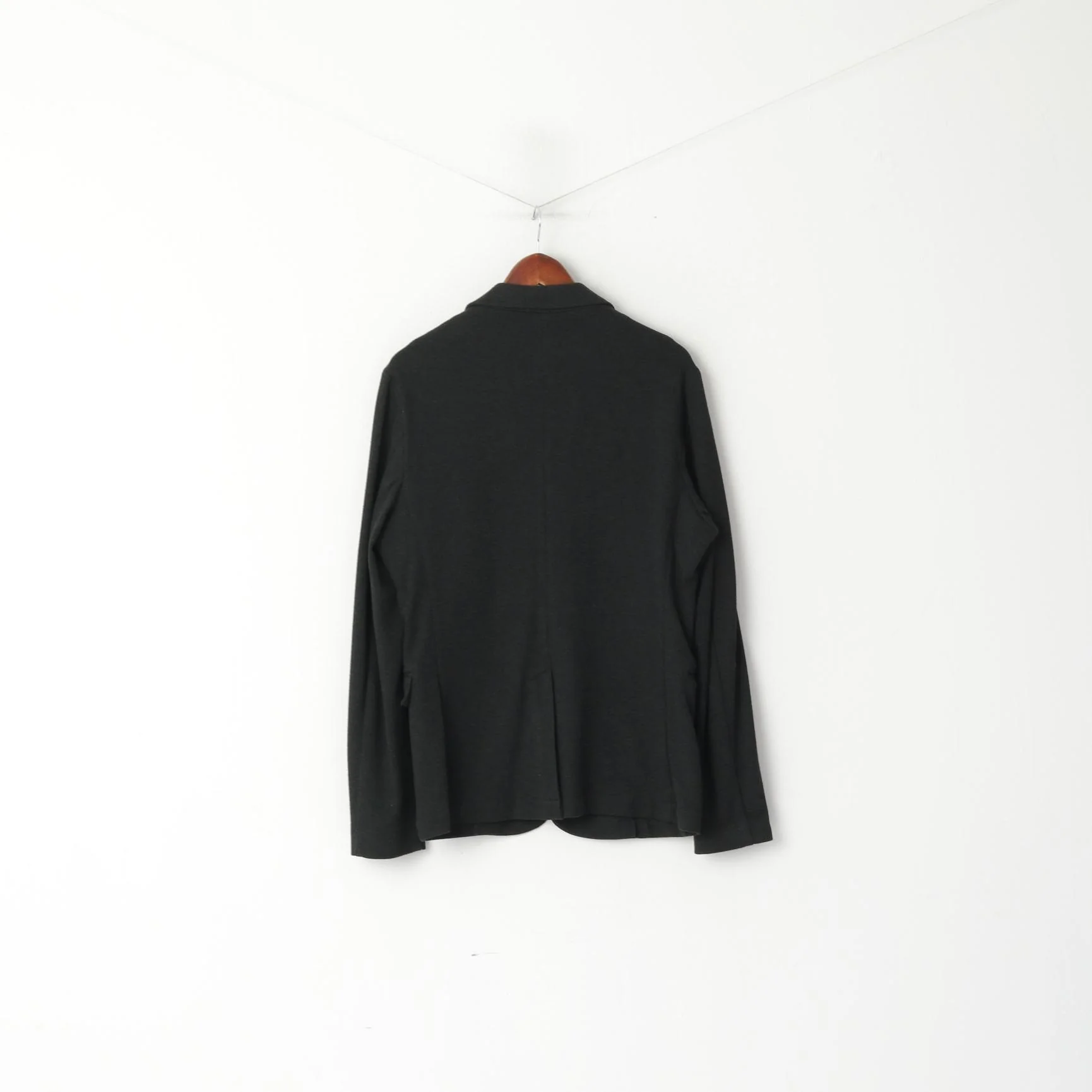 Kukri Men L Blazer Charcoal Official England Rugby Sport Single Breasted Jacket - Image 6