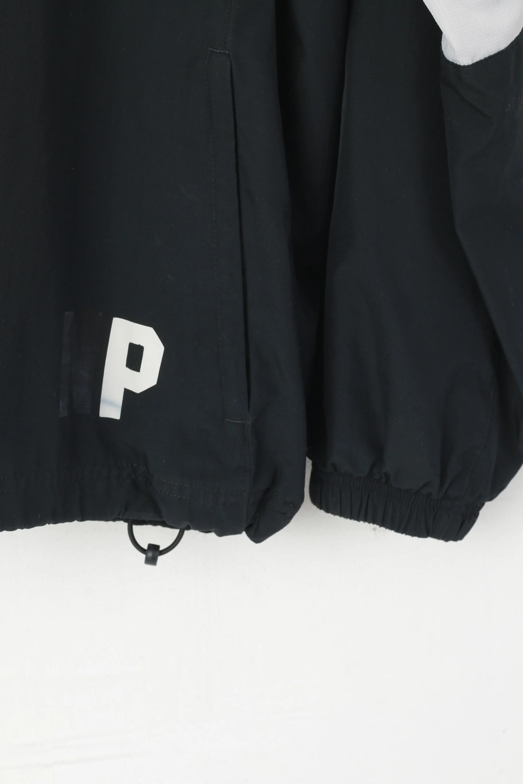 Warrior Men XL Jacket Black Randers Football Club Denmark Hidden Hood Top - Image 3