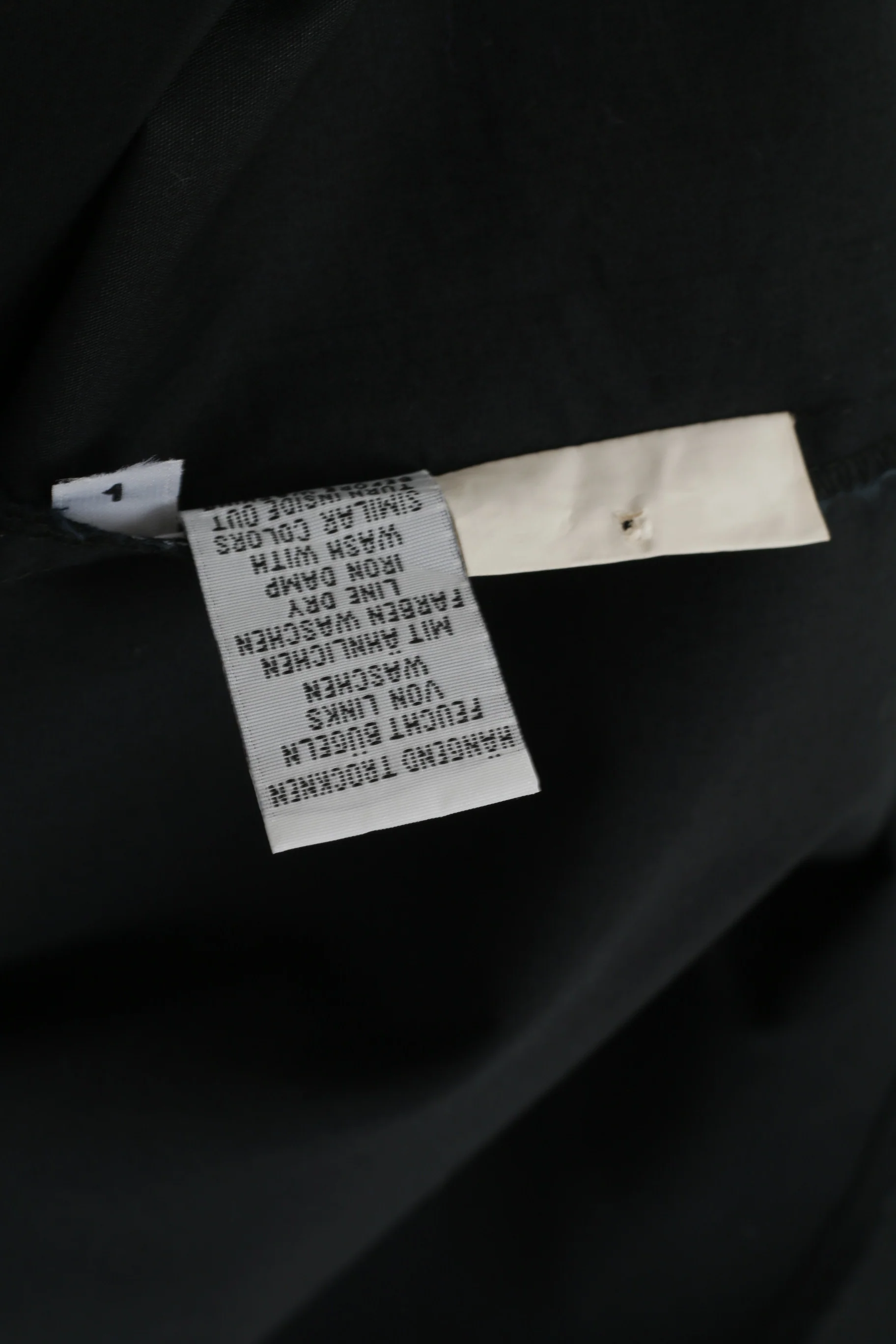Corley Sportswear Men 45/46 XL Casual Shirt Black Silver Buttons Detailed Long Sleeve - Image 5