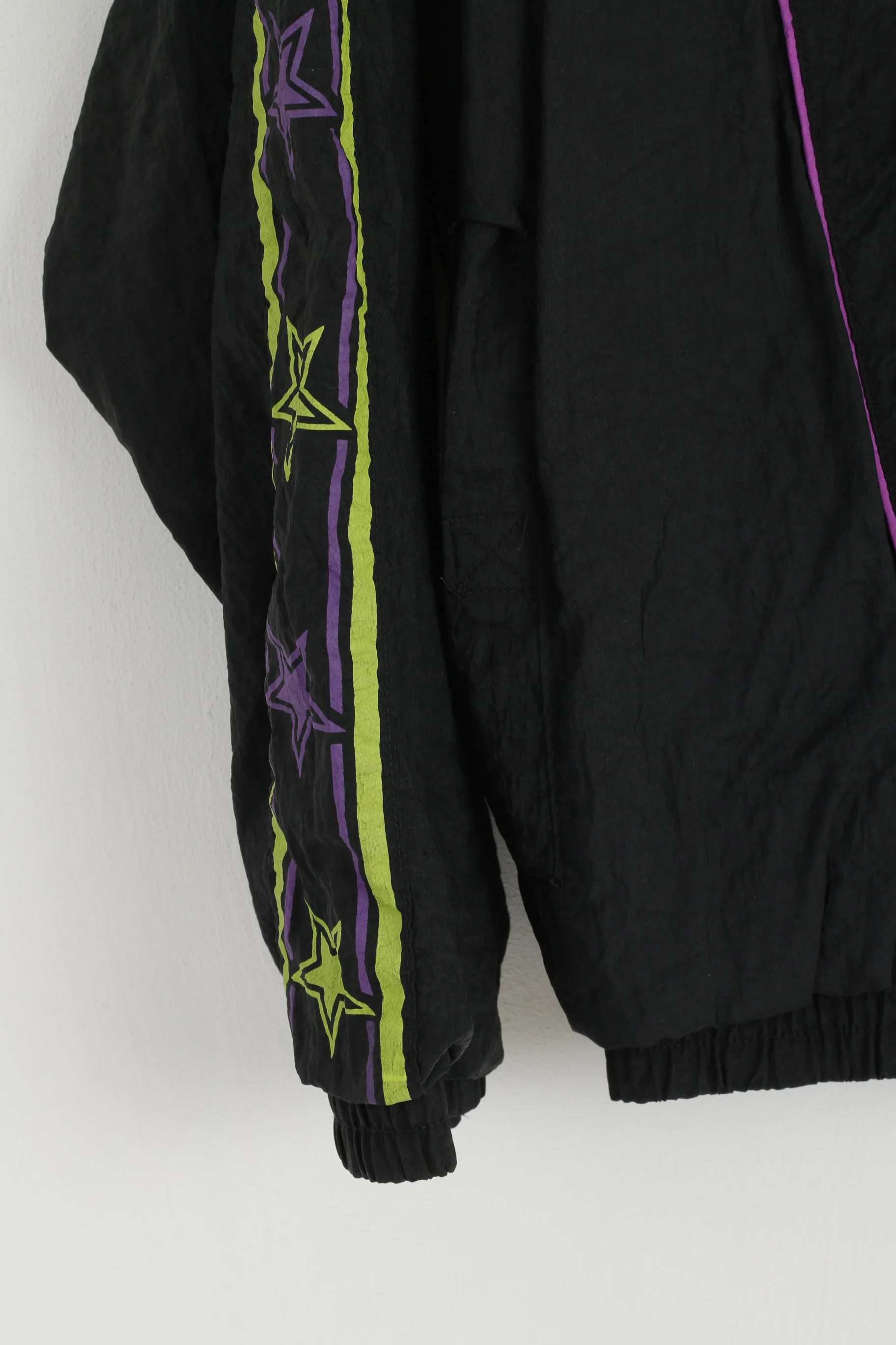 Killtec Women L Bomber Jacket Black Nylon Challenge Line Retro Activewear Top - Image 3