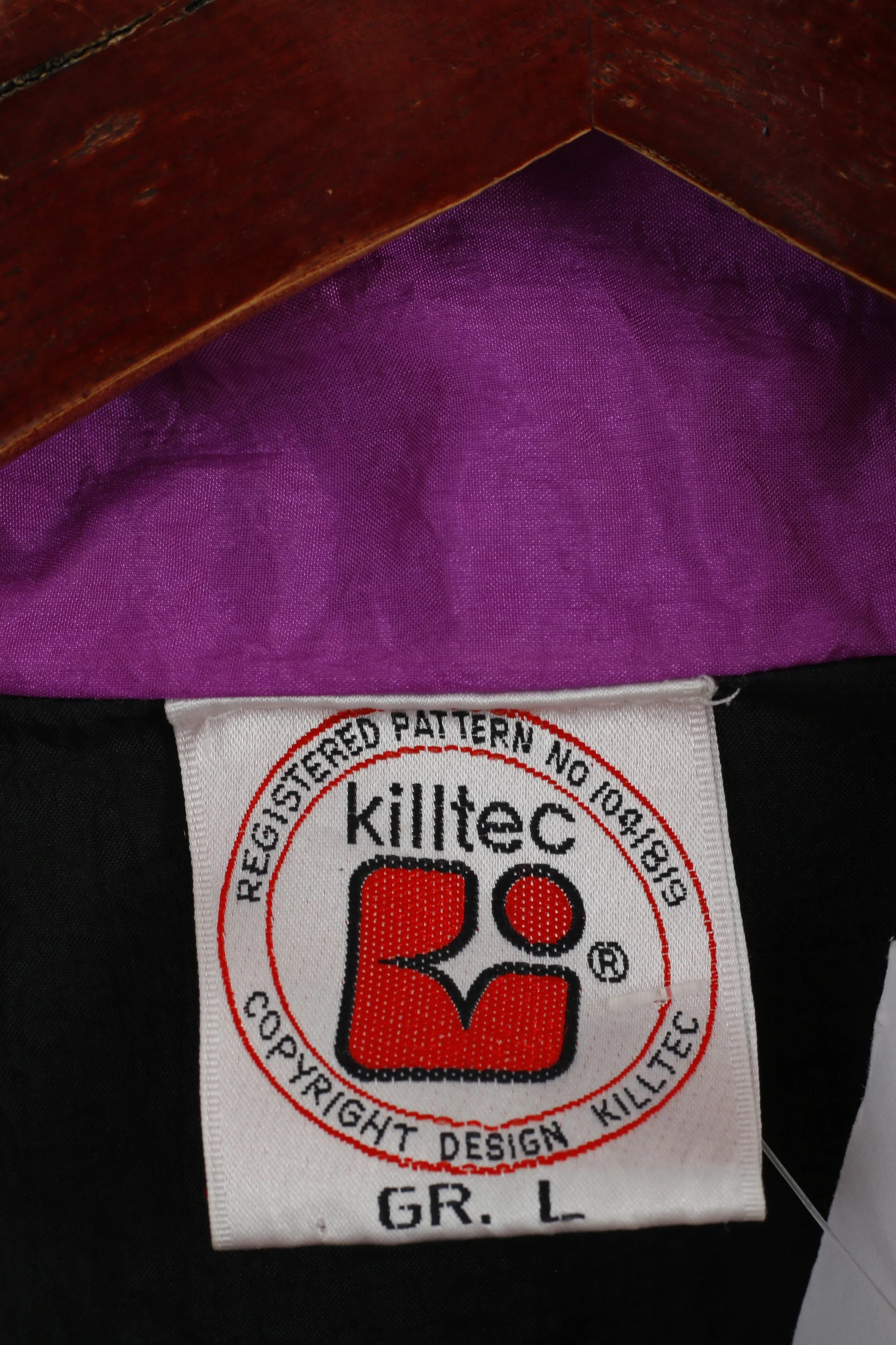 Killtec Women L Bomber Jacket Black Nylon Challenge Line Retro Activewear Top - Image 4