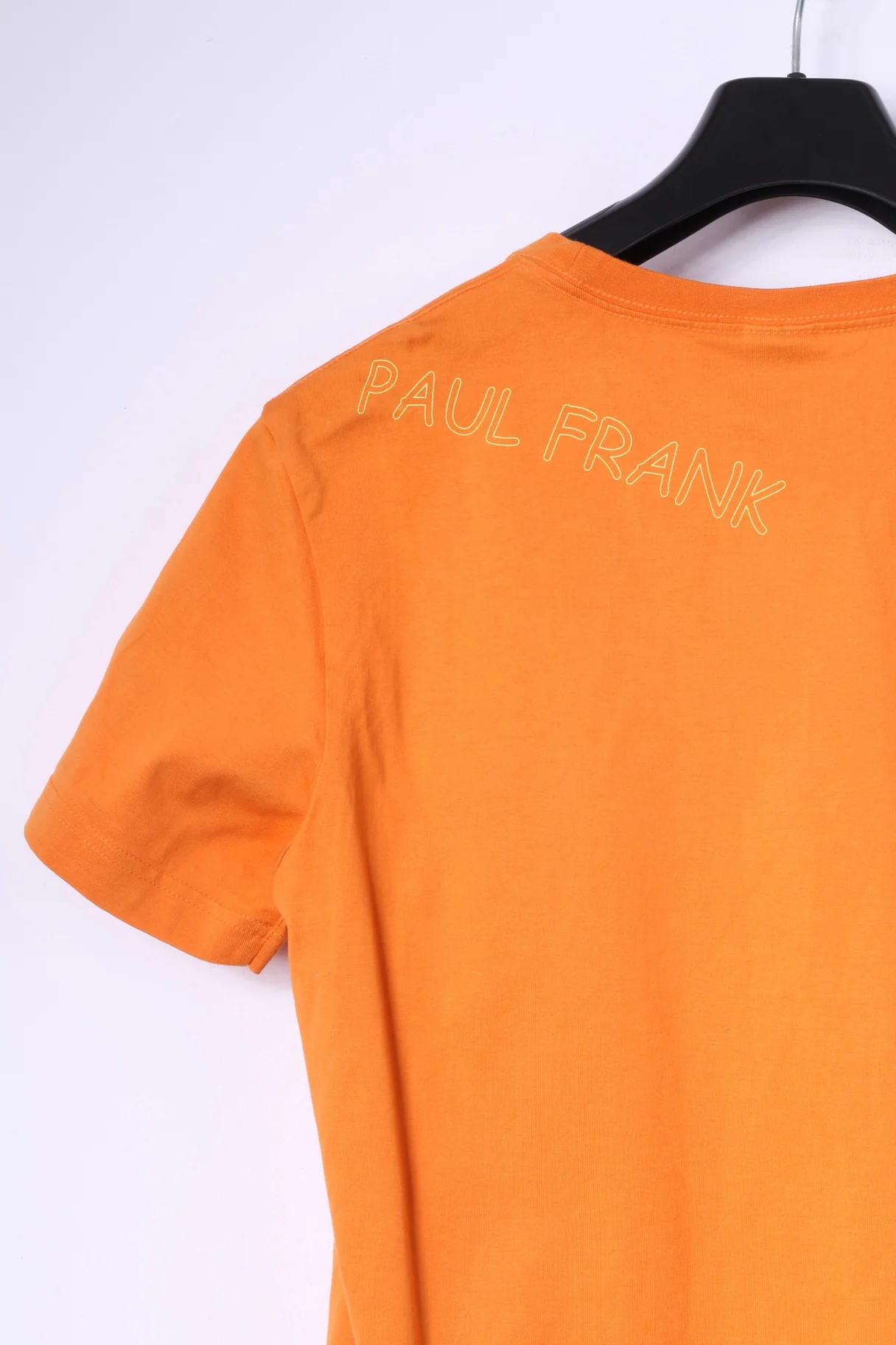 Paul Frank Boys XL 14 Age T-Shirt Orange Graphic Holiday Card Funny Top - Image 7