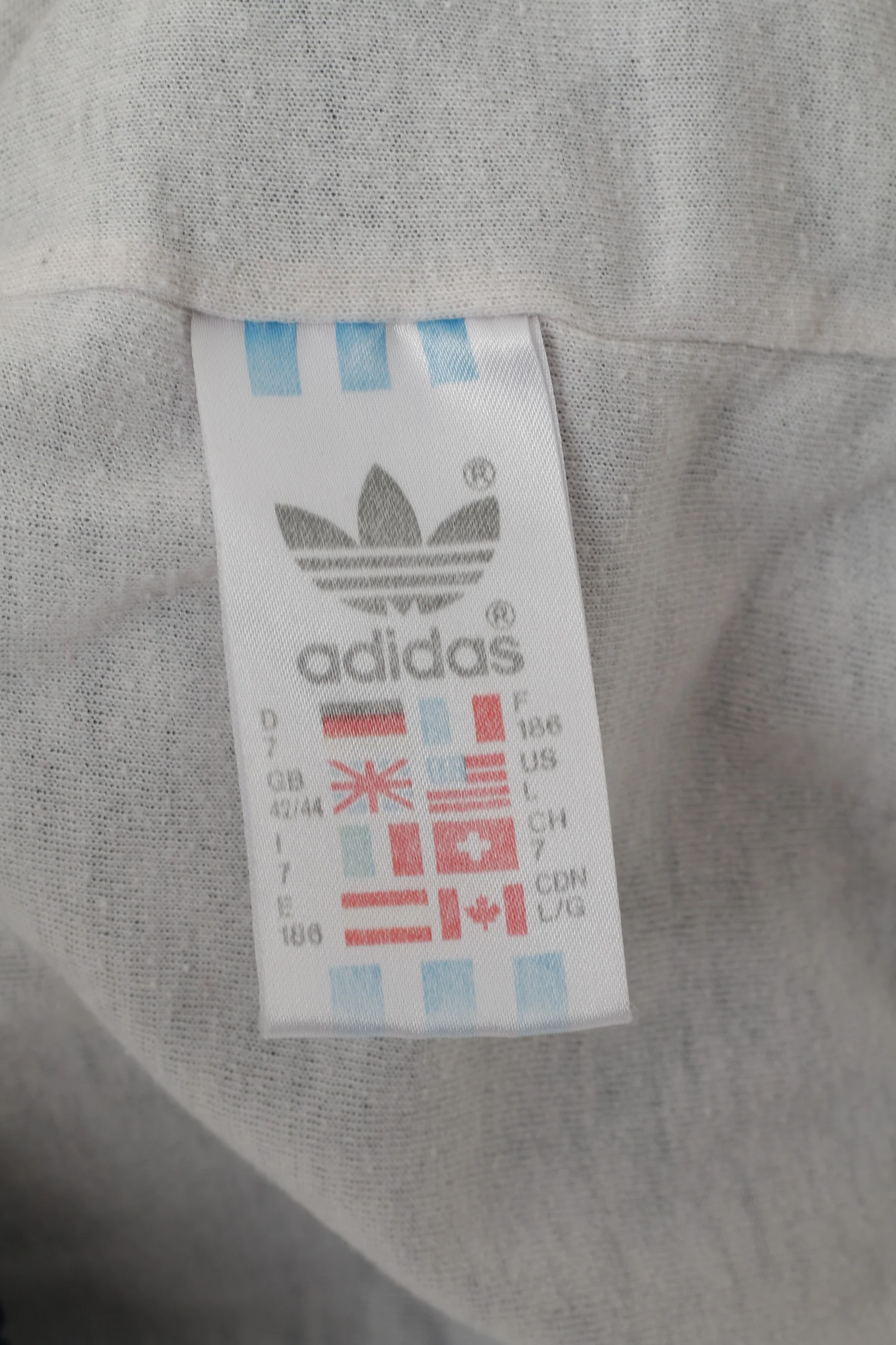 Adidas Men L 186 Jacket Navy Vintage Sparthaus Halle '96 Sportswear Active Zip Up Top - Image 5