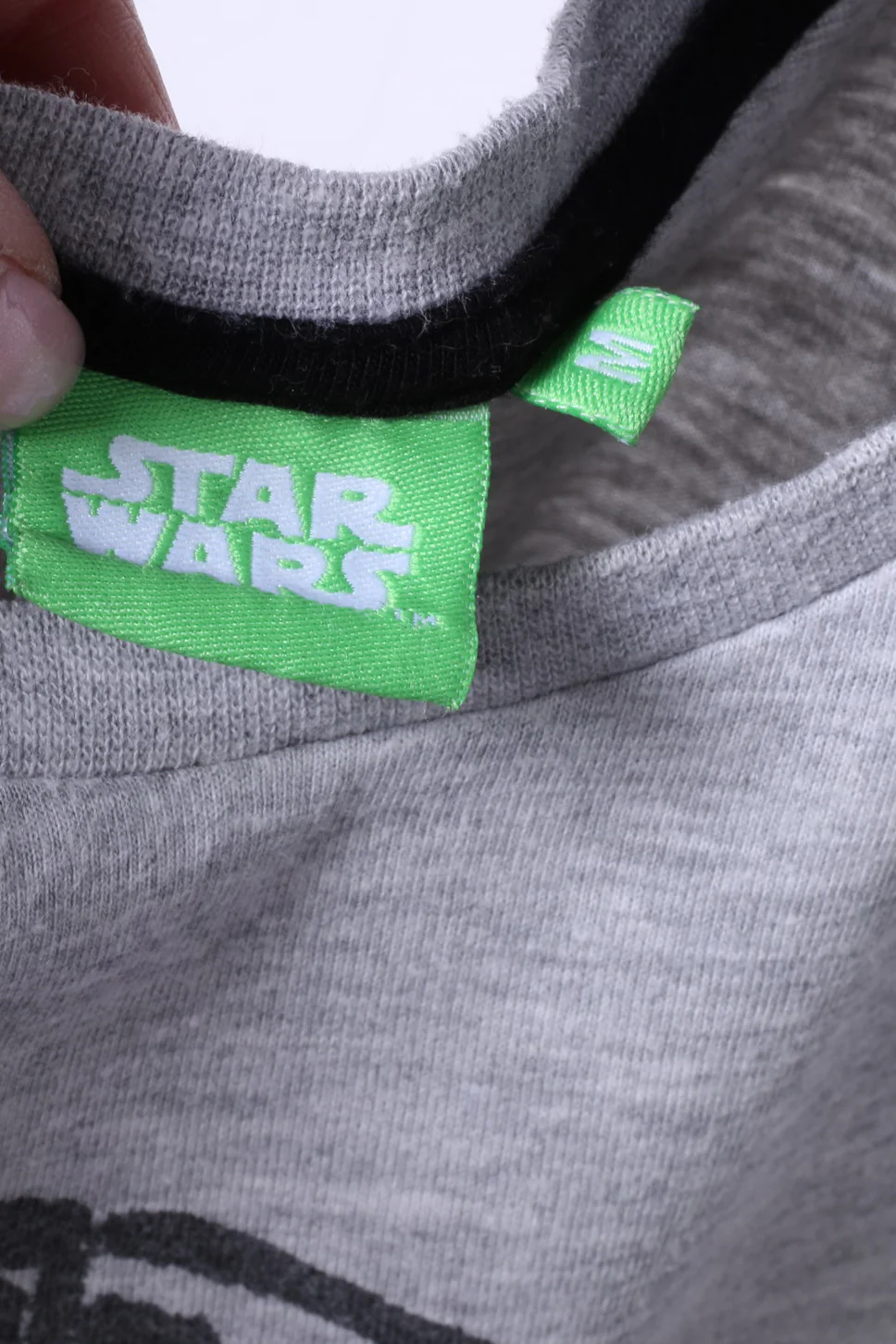 Cedar Wood State Mens M (S) T-Shirt Grey Cotton Star Wars Graphic Top - Image 4