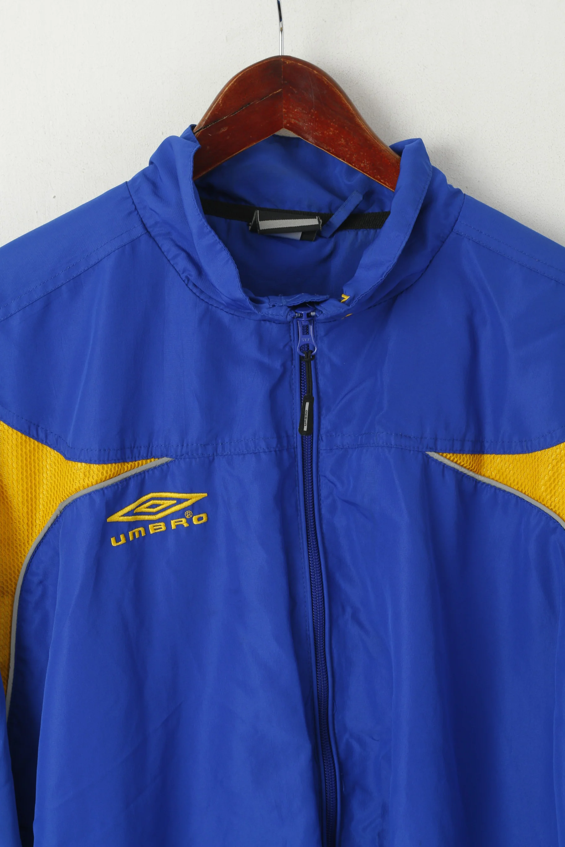 Umbro Men XXL Jacket Blue Activewear Innebandy Full Zipper Full Zipper Sport Top - Image 2
