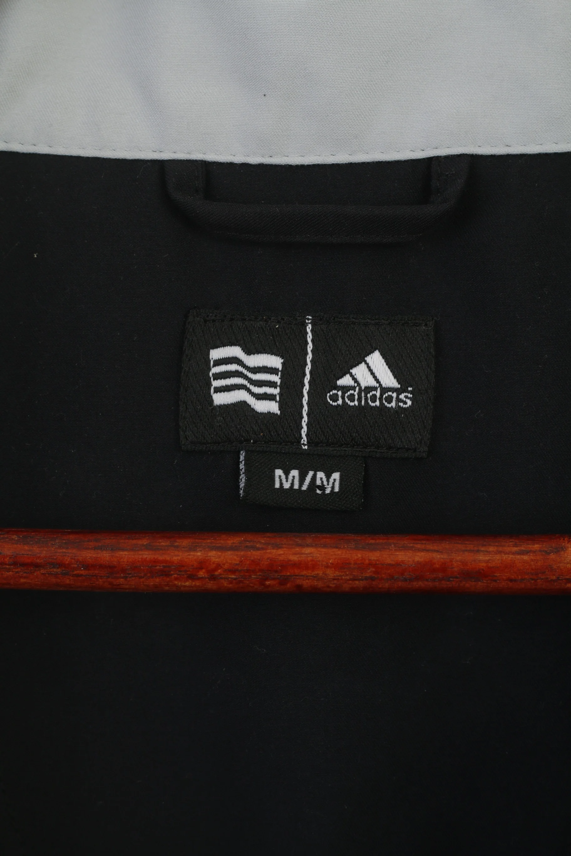 Adidas Men M Golf Jacket Black The Open 2005 St Andrews Clima Shell Wind Top - Image 4