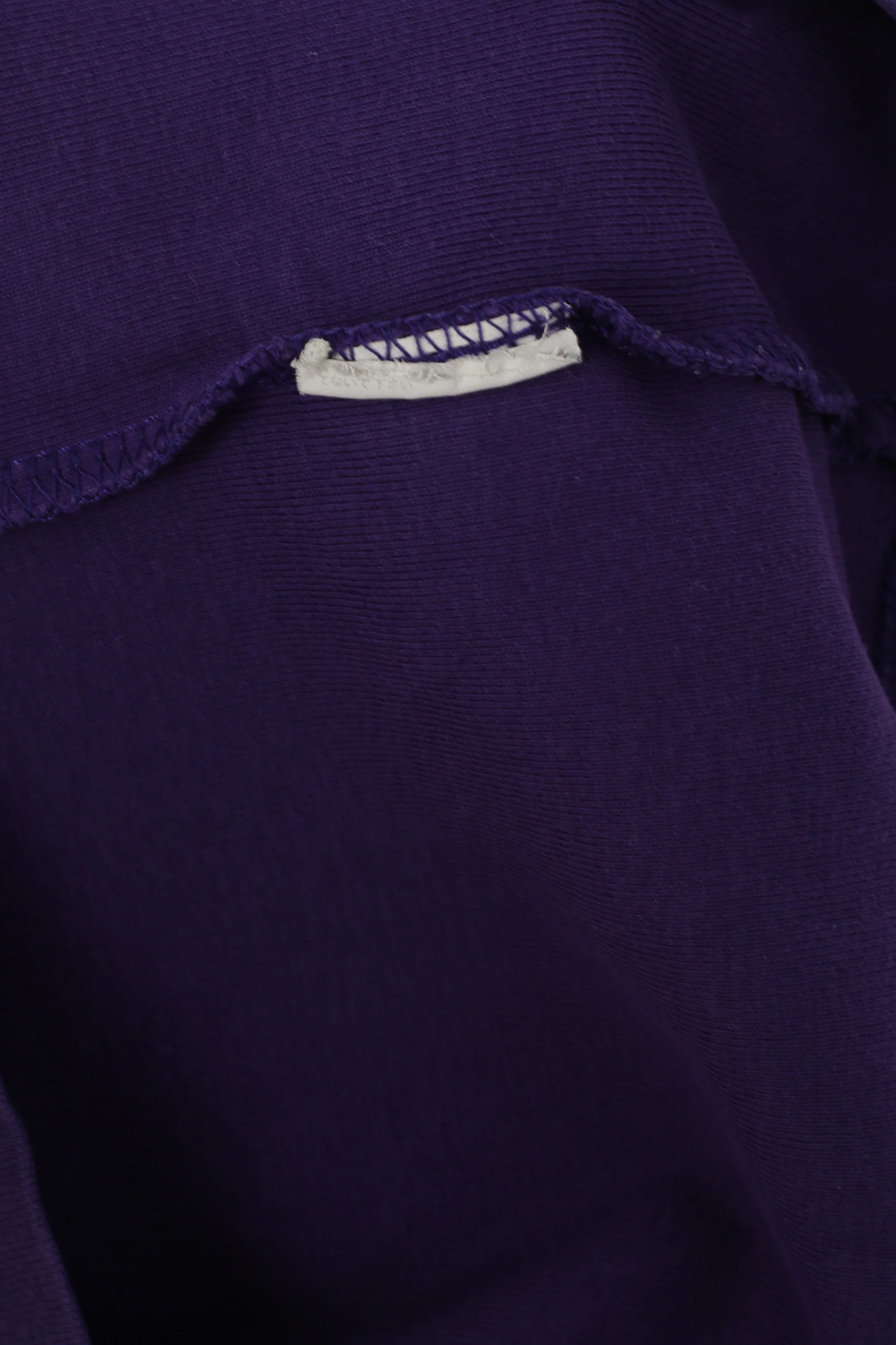 G-Star Men XL (L) Long Sleeved Shirt Purple Cotton Crew Neck Logo Top - Image 5