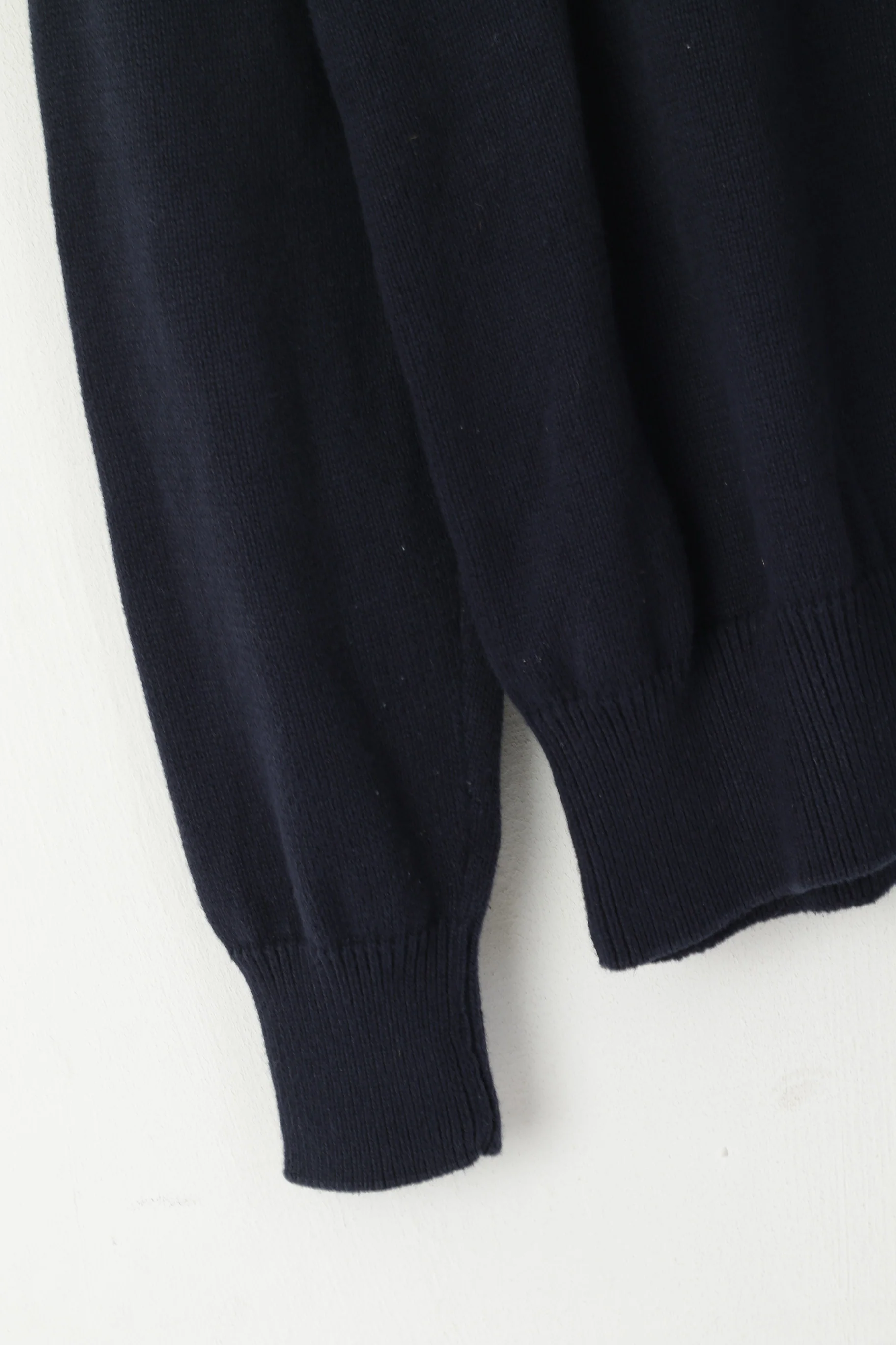 Kitaro Men S Jumper Navy Cotton Maritime Classics Pacific Sea Cup Newport Sweater - Image 3