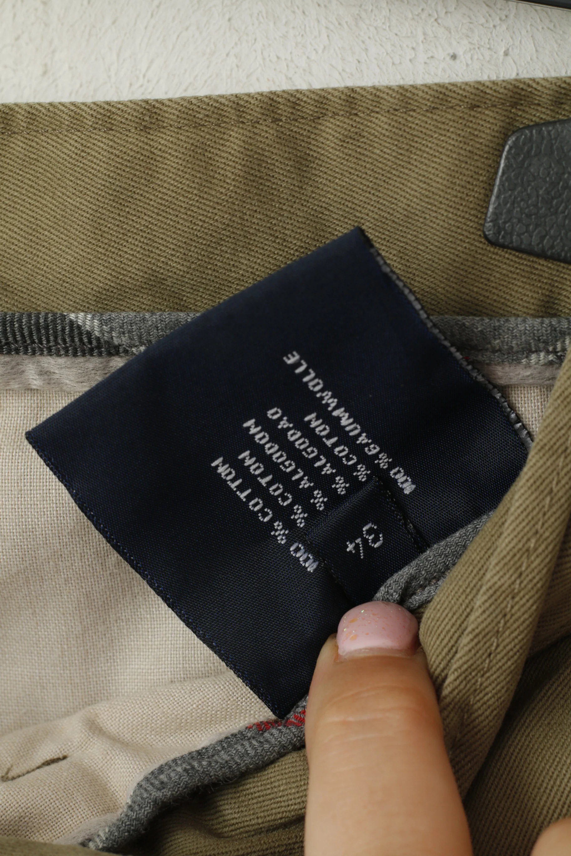 Barbour Men 34 Trousers Green 100% Cotton Classic Chino Casual Pants - Image 5