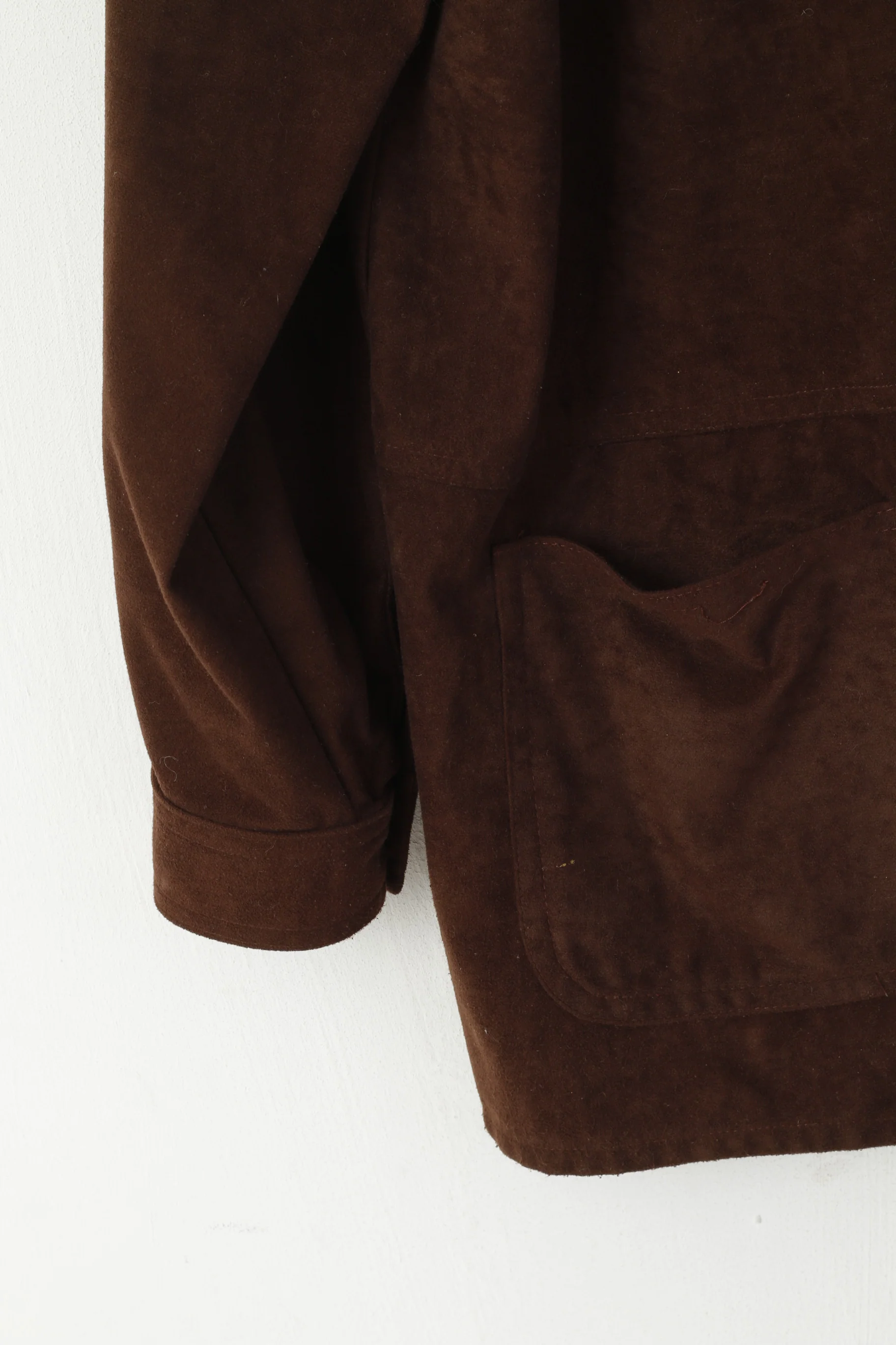 C&A Yessica Women 18 44 XL Casual Shirt BrownCountry Long Sleeve Vintage Top - Image 3