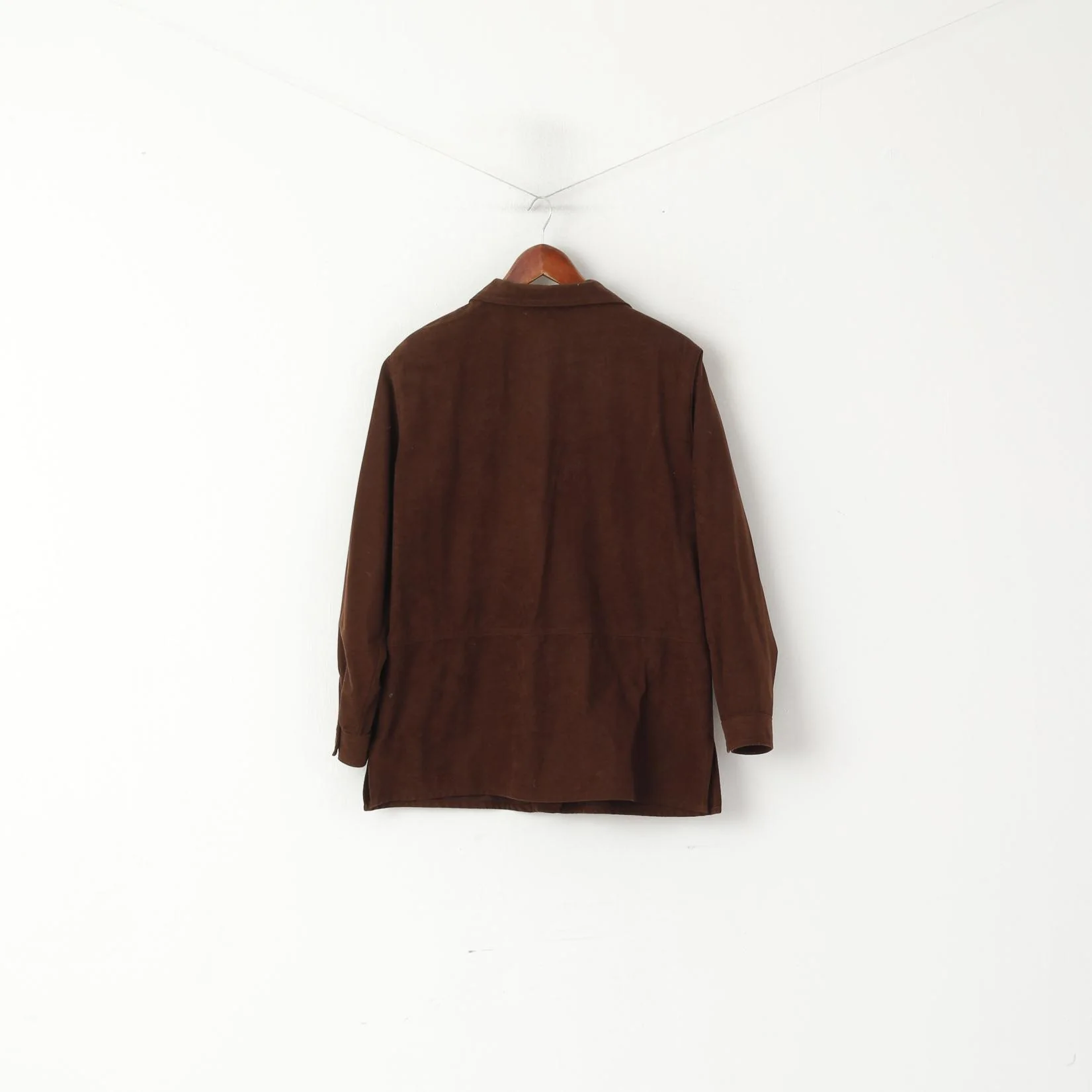 C&A Yessica Women 18 44 XL Casual Shirt BrownCountry Long Sleeve Vintage Top - Image 6