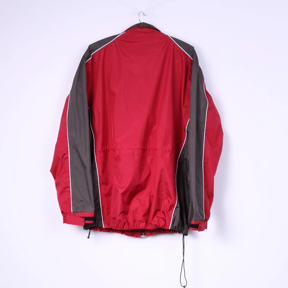 Snowdonia Mens L Jacket Red Outdoor Full Zipper Hiking Mountain Top - Image 7