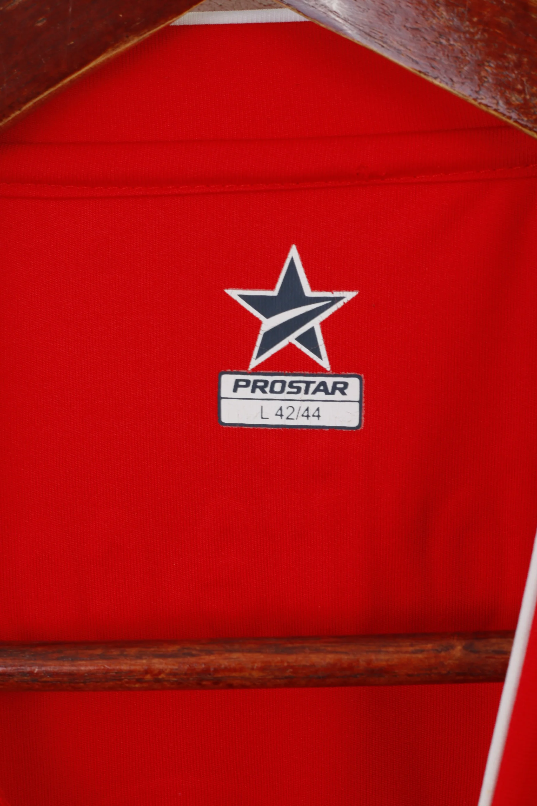 Prostar STFC Men L Long Sleeved Shirt Red England Swindon Town Football Club Jersey - Image 4