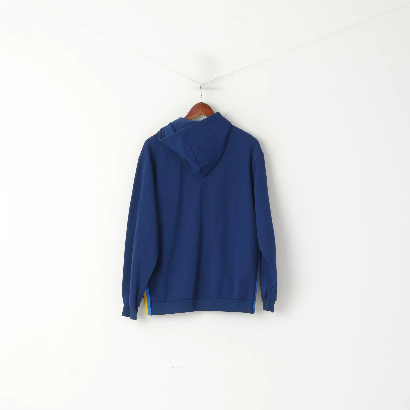 Dfu Sport Norsk Men 52 M Sweatshirt Navy Vintage Olympics Full Zip Sportswear Track Top - Image 6