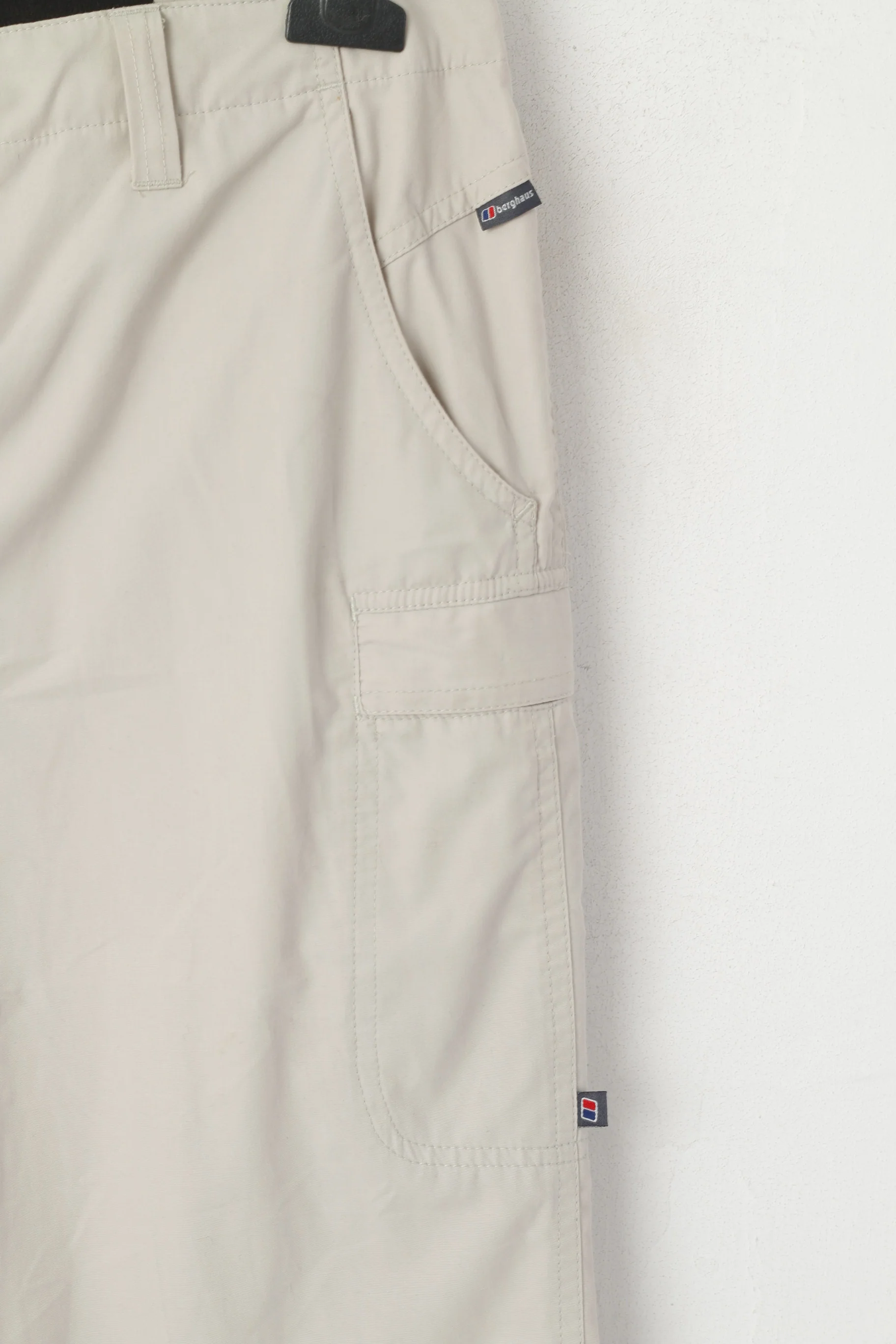 Berghaus Women 16 Trousers Beige Cotton Outdoor Combat Hiking Activewear Pants - Image 2