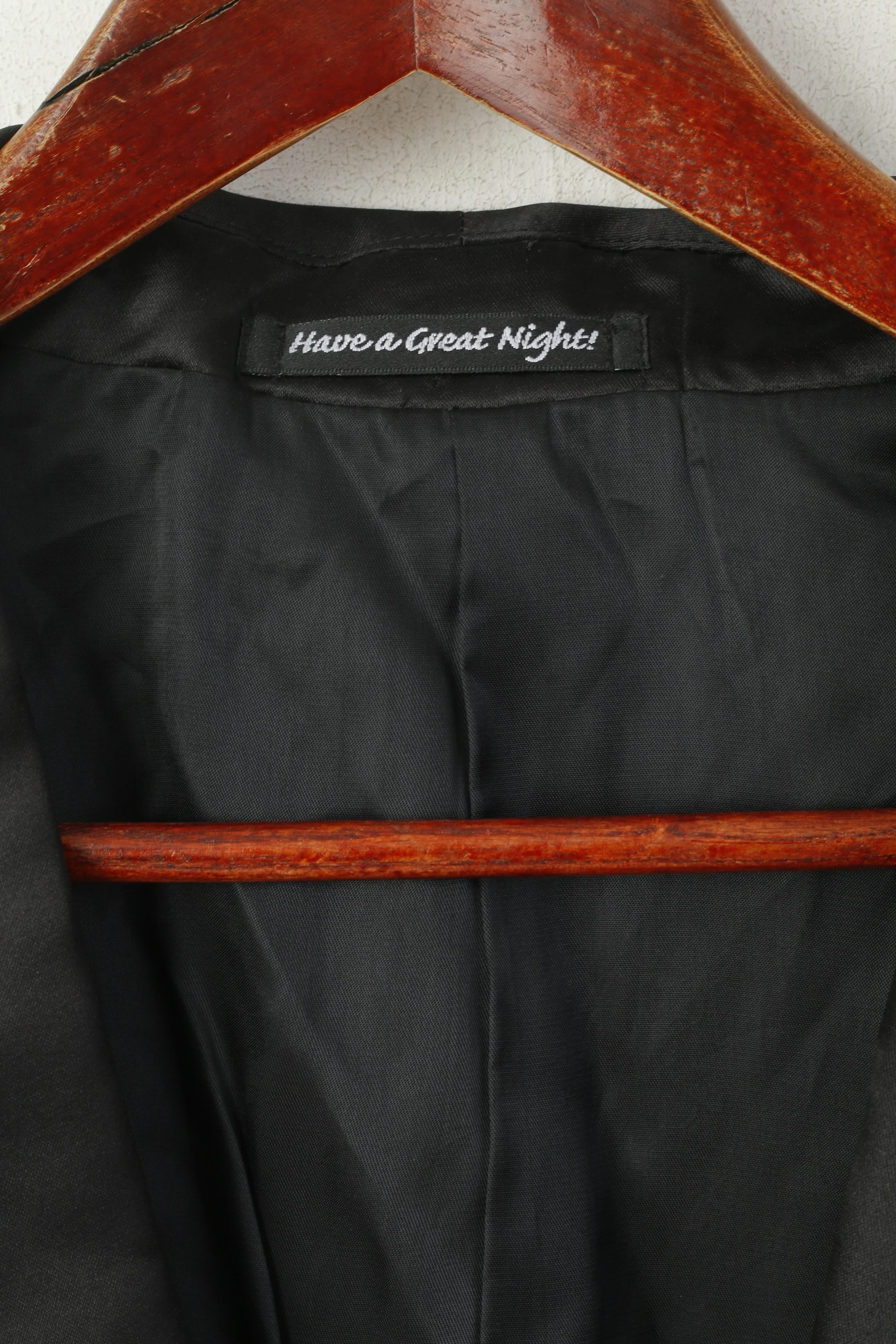 Piet Zoomers Men 25 40 Blazer Black Single Breasted Tail Coat Wool Jacket - Image 4