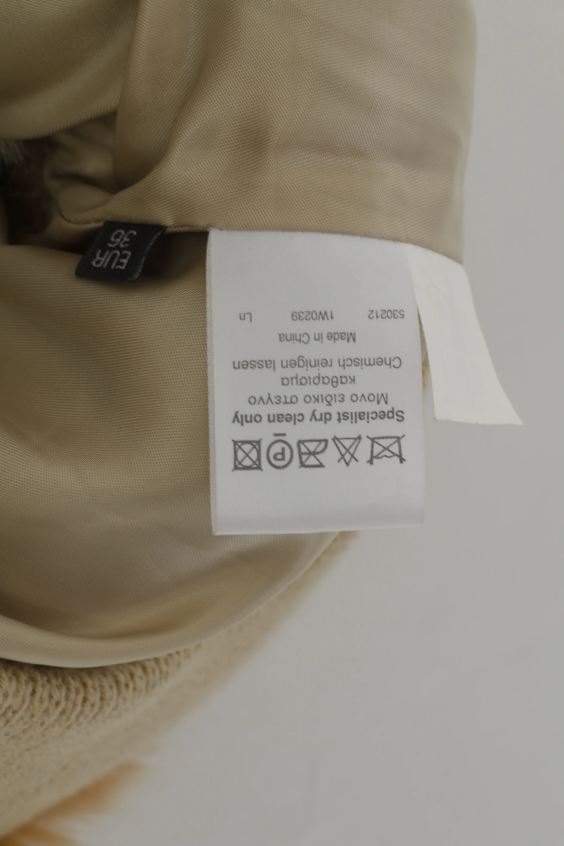 River Island Women 36 10 S Bodywarmer Beige Faux Fur Full Zip Boho Vest - Image 6