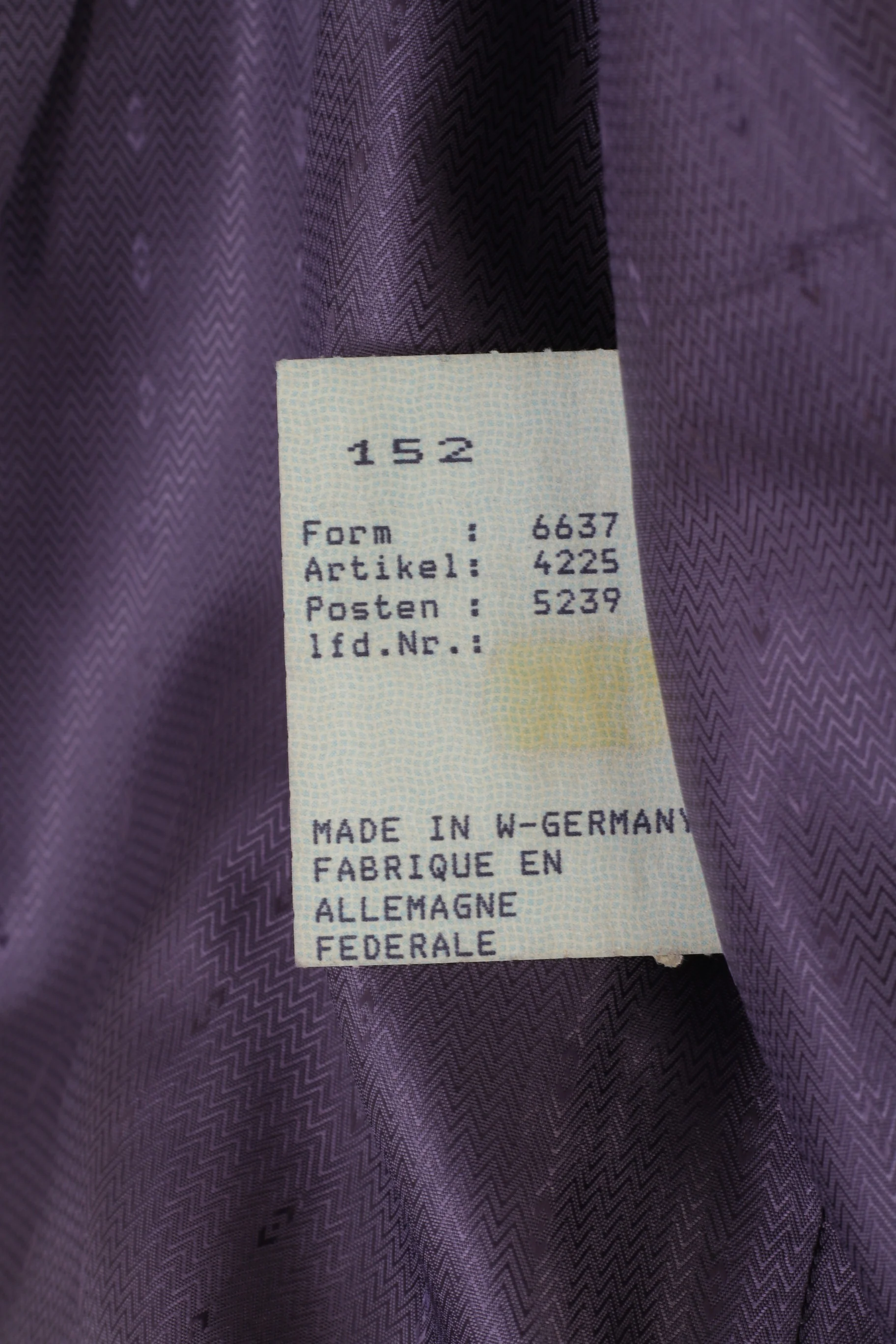 Vintage Boys 152 Blazer Purple Shiny Viscose Retro Disco Single Breasted Jacket - Image 4