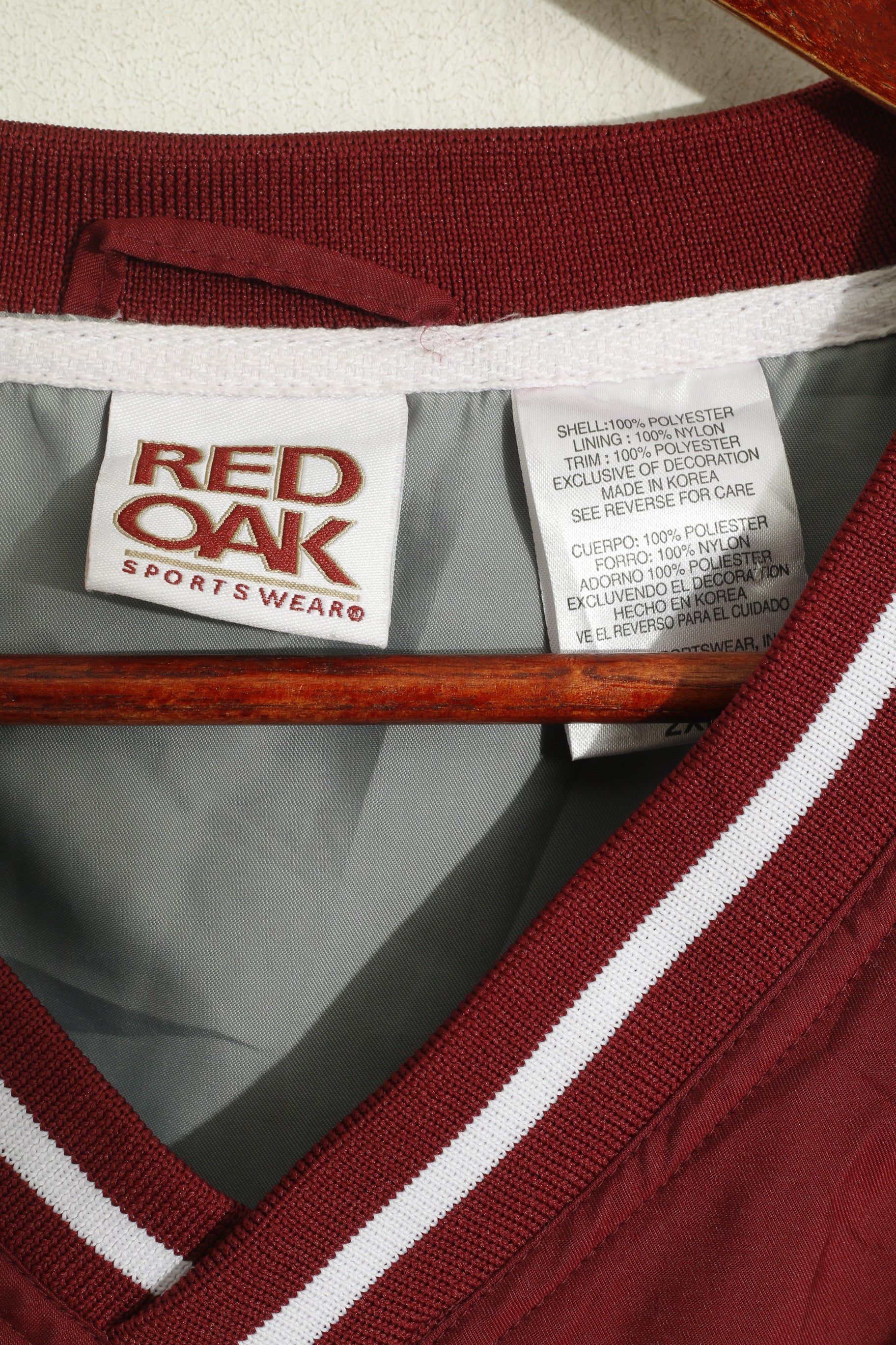 Red Oak Men XXL Vest Maroon Texas A&M Aggies Football V Neck Sport Top - Image 3