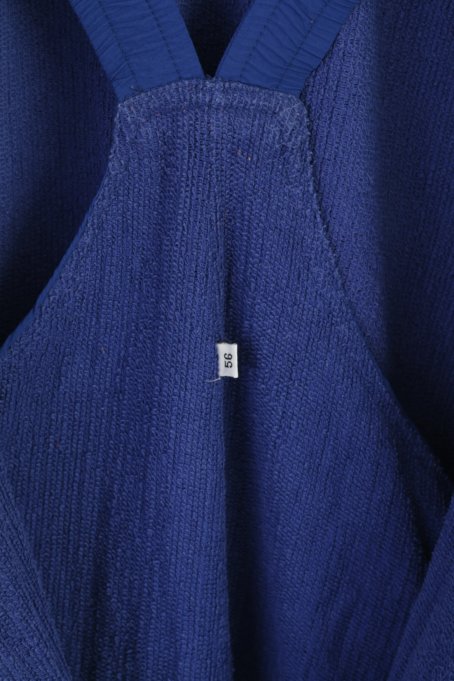 Adidas Men 56 XL Tracksuit Blue Vintage Bib Tights Trousers Track Jacket Oldschool Set - Image 3