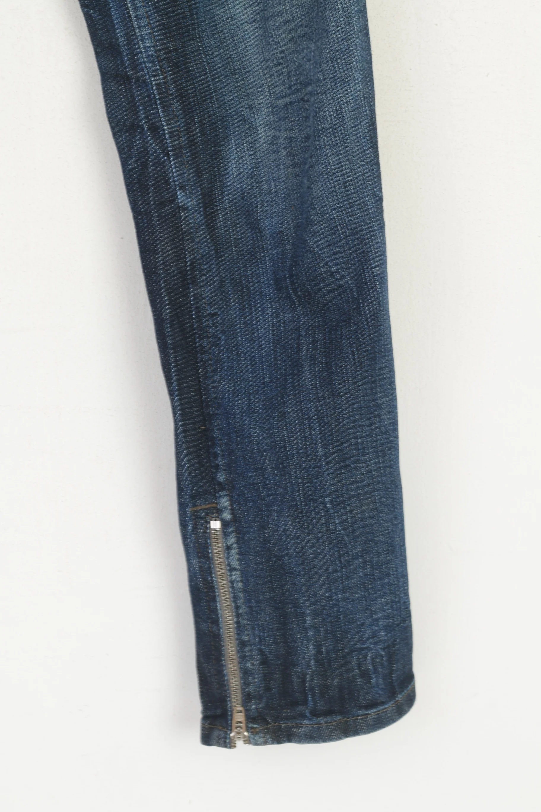 Diesel Women 26 Jeans Trousers Navy Cotton Skinny Zivy Stretch Wasg Pants - Image 3