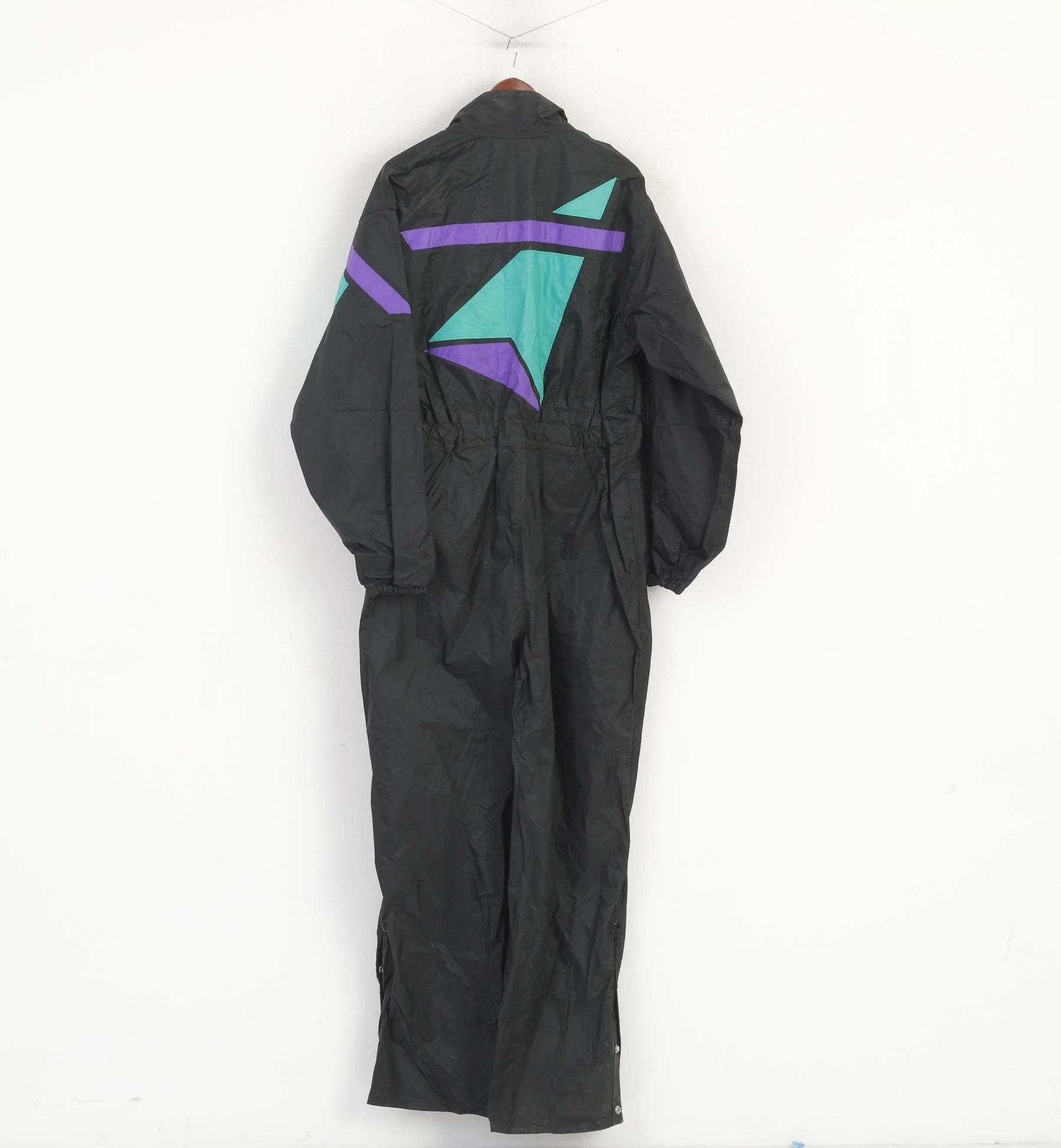 Uvex Men XXL Protective Overalls Black Nylon PVC One Piece Workwear Suit - Image 6