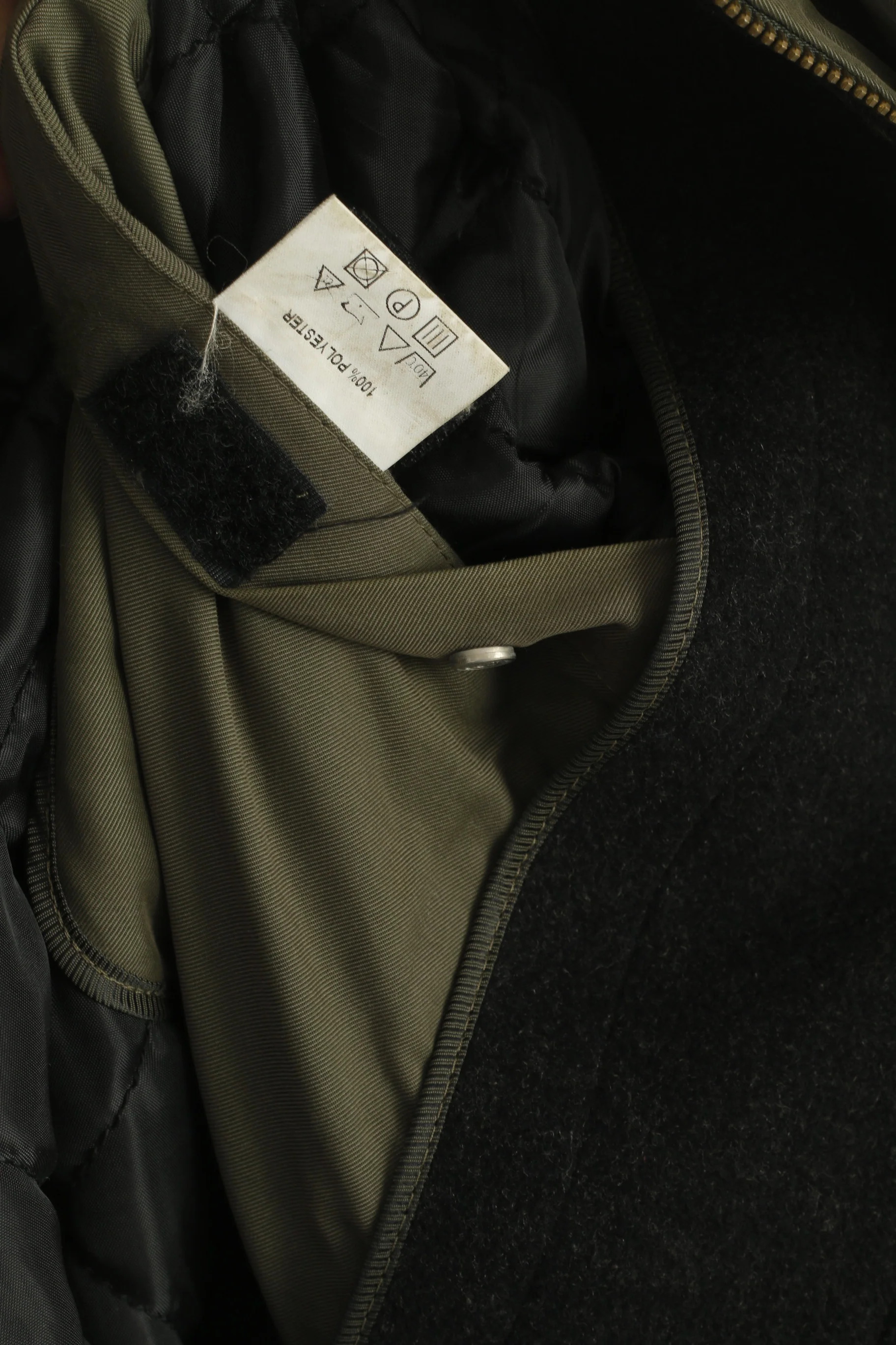 Gamatex Men 48 M Jacket Khaki Padded Country Retro Full Zip Casual Parka - Image 5