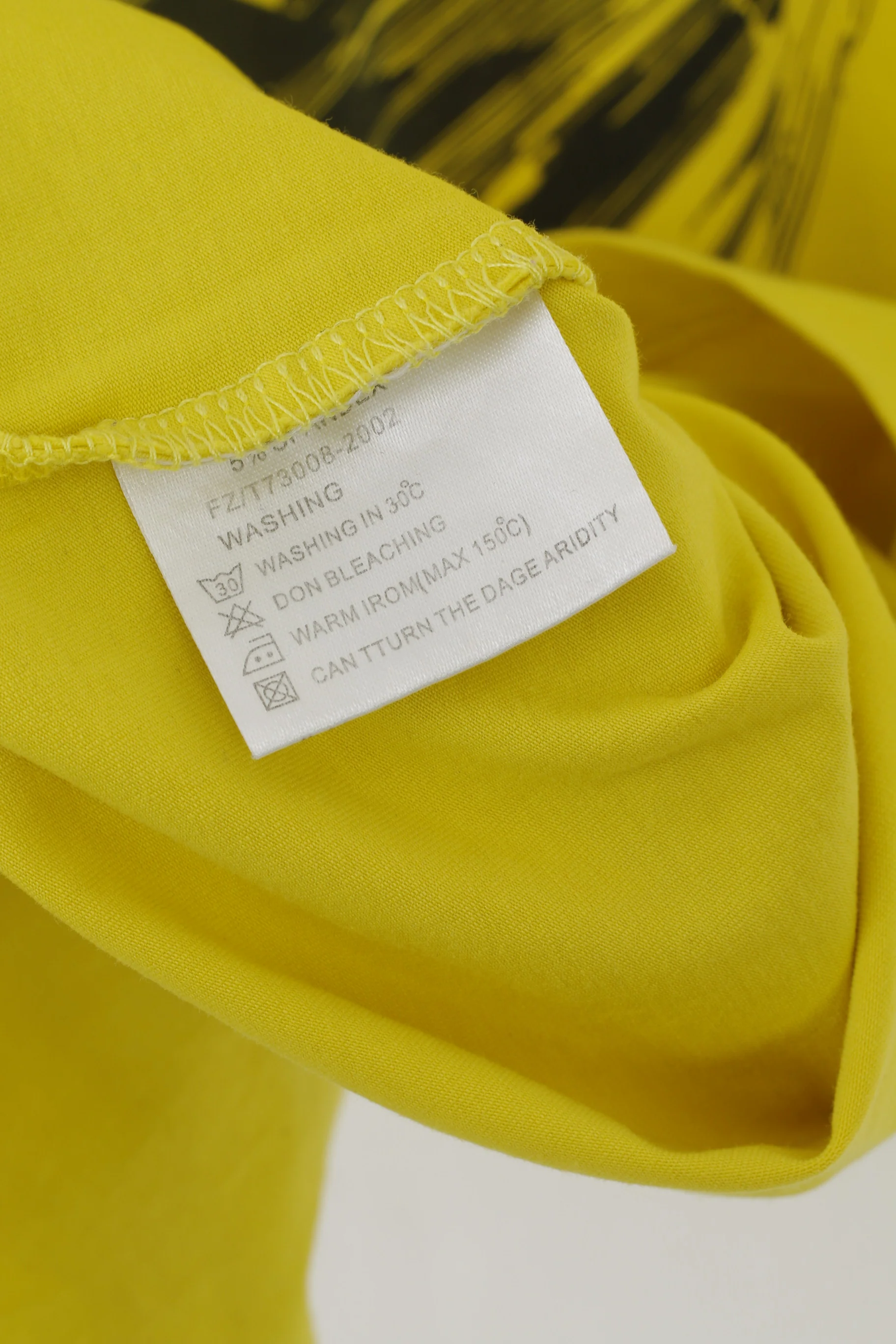 Funreatl Men 50 M Shirt Yellow Cotton Stretch Mercedes Benz 300 SL Top - Image 4