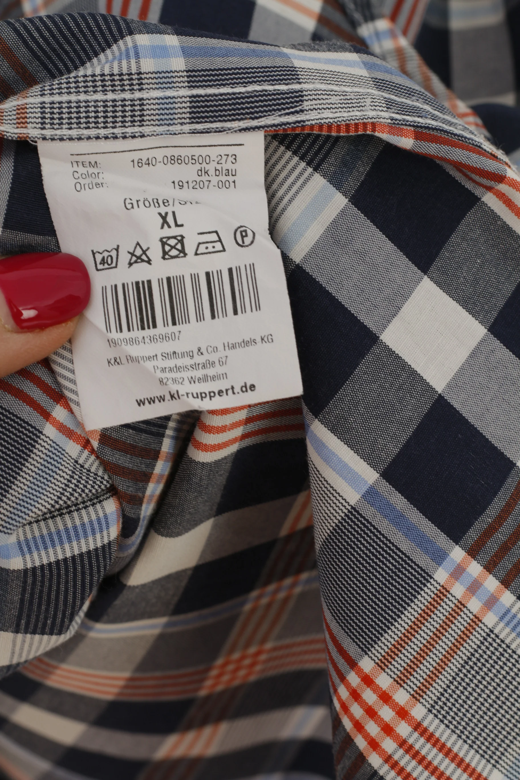 Paul R. Smith Men XL Casual Shirt Blue Cotton Vintage Classic Outdoor Climbing Top - Image 5
