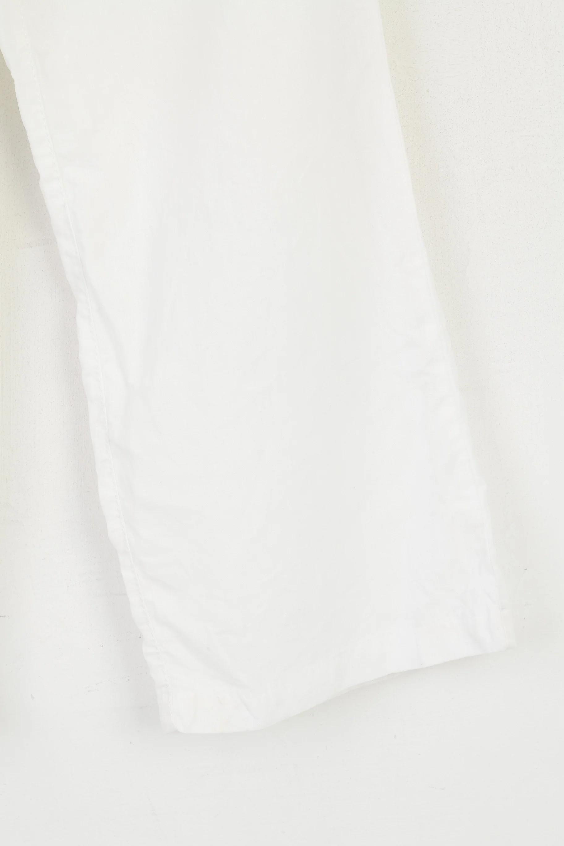 BRAX Women 16 32/32 42 Trousers White 100% Linen Marina Summer Pants - Image 4
