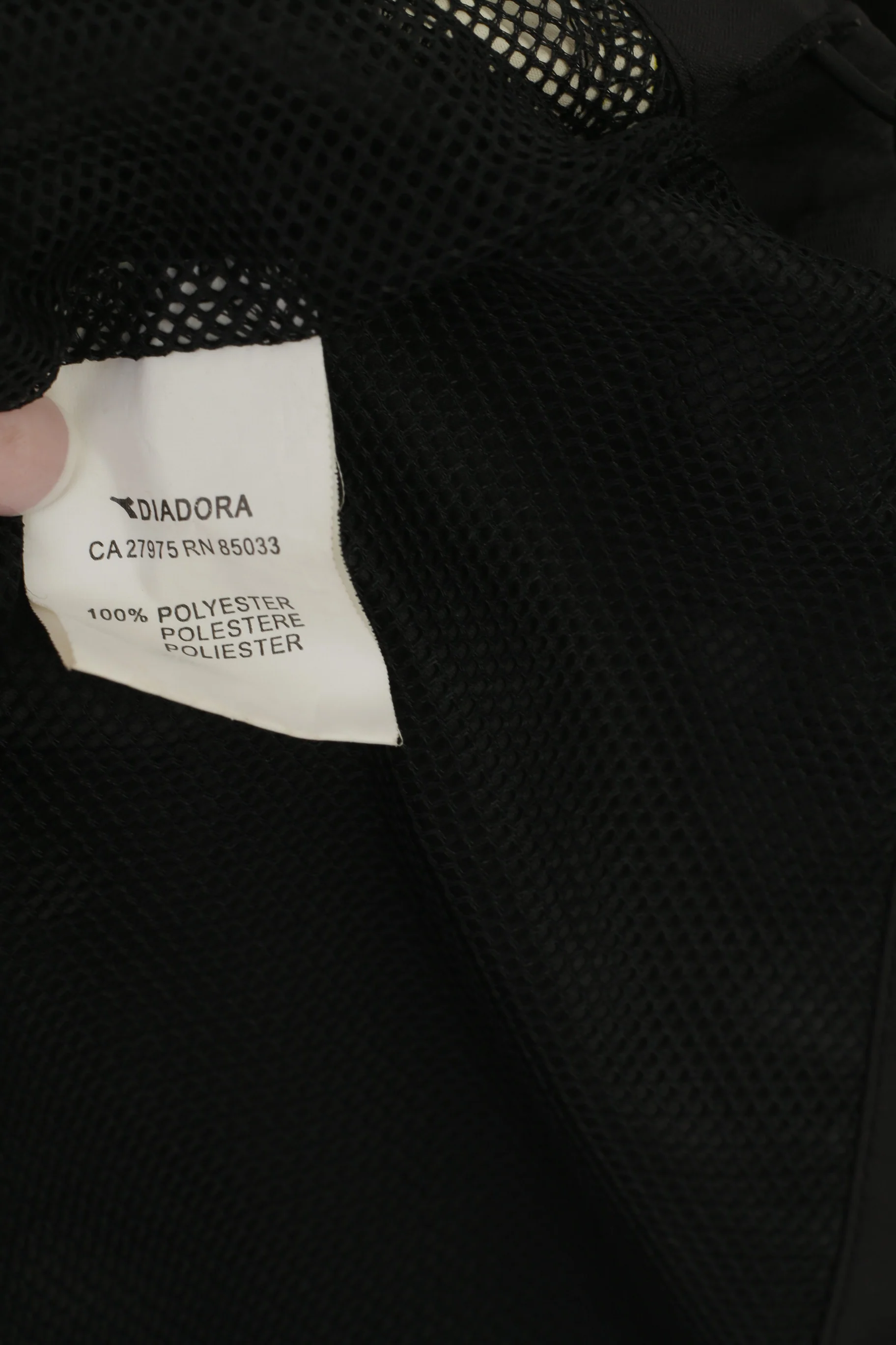 Diadora Stal Kameratene Boys 150 Jacket Black  Zip Neck Sportswear Norway Top - Image 5
