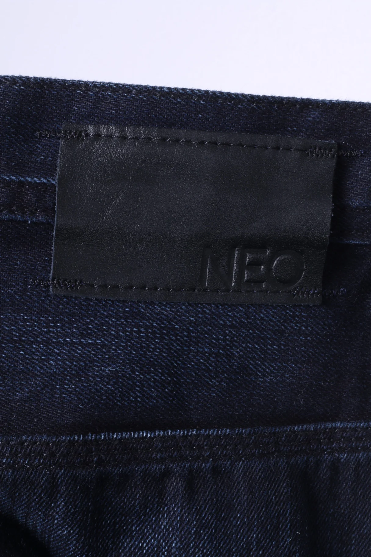 Adidas NEO Drop Crotch Mens W30 L32 Jeans Trousers Navy Cotton Pants - Image 7