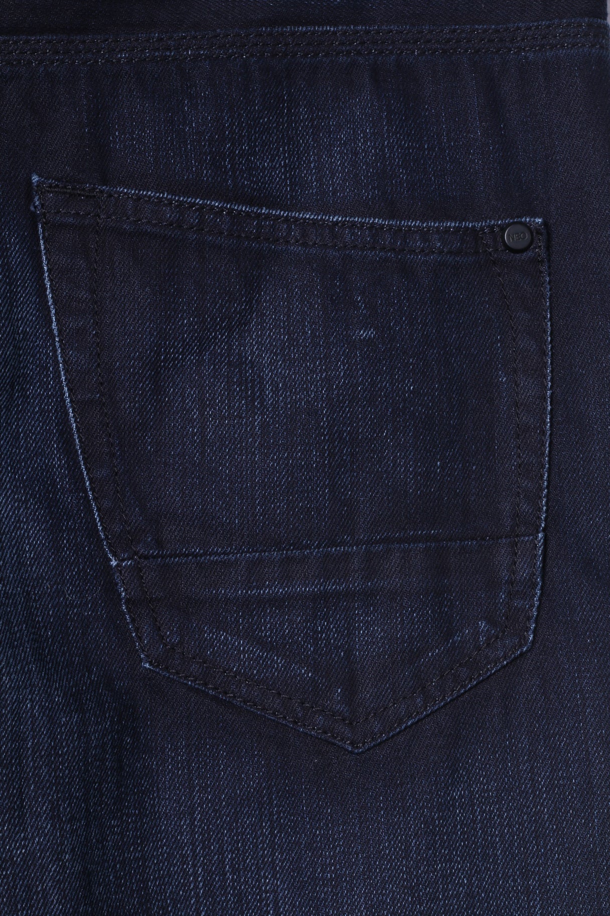 Adidas NEO Drop Crotch Mens W30 L32 Jeans Trousers Navy Cotton Pants - Image 8