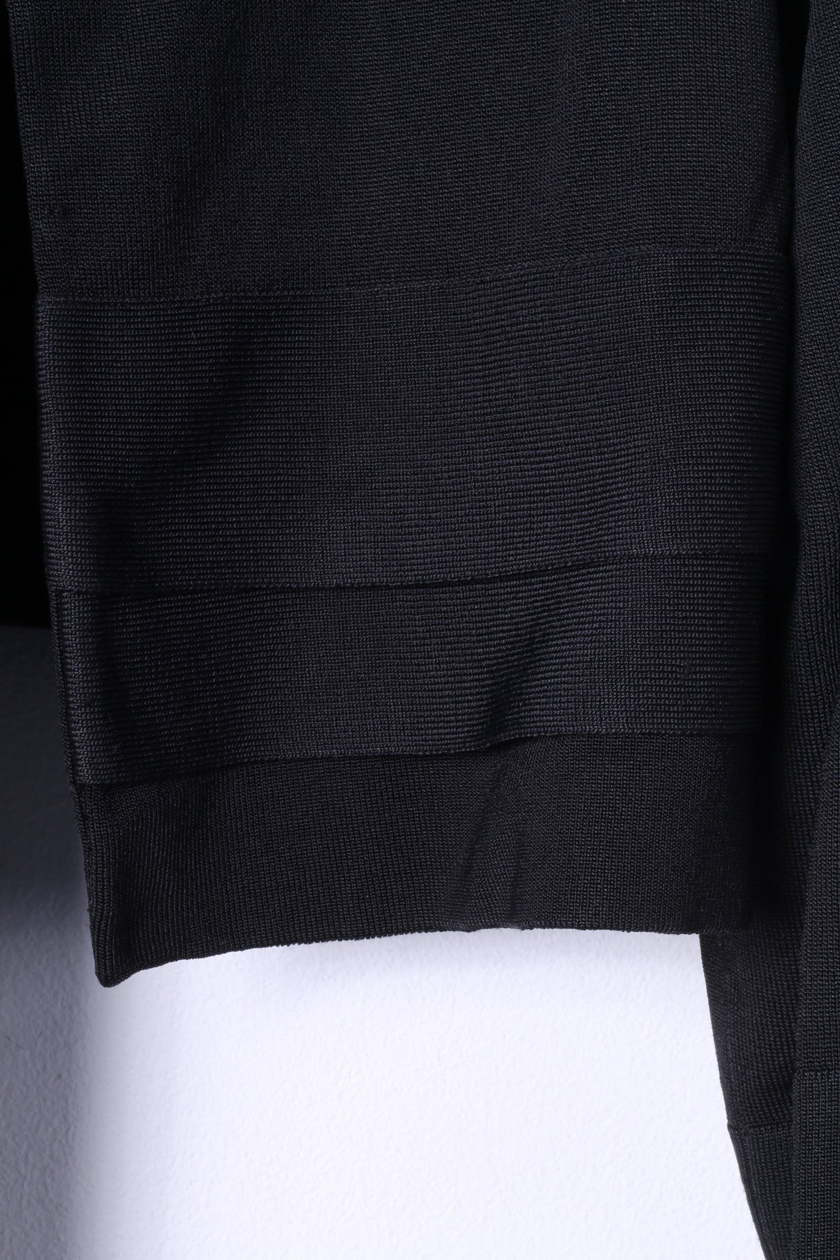 Hoss Intropia Womens M Bolero Black Stretch 2/3 Sleeve Short Cardigan - Image 3