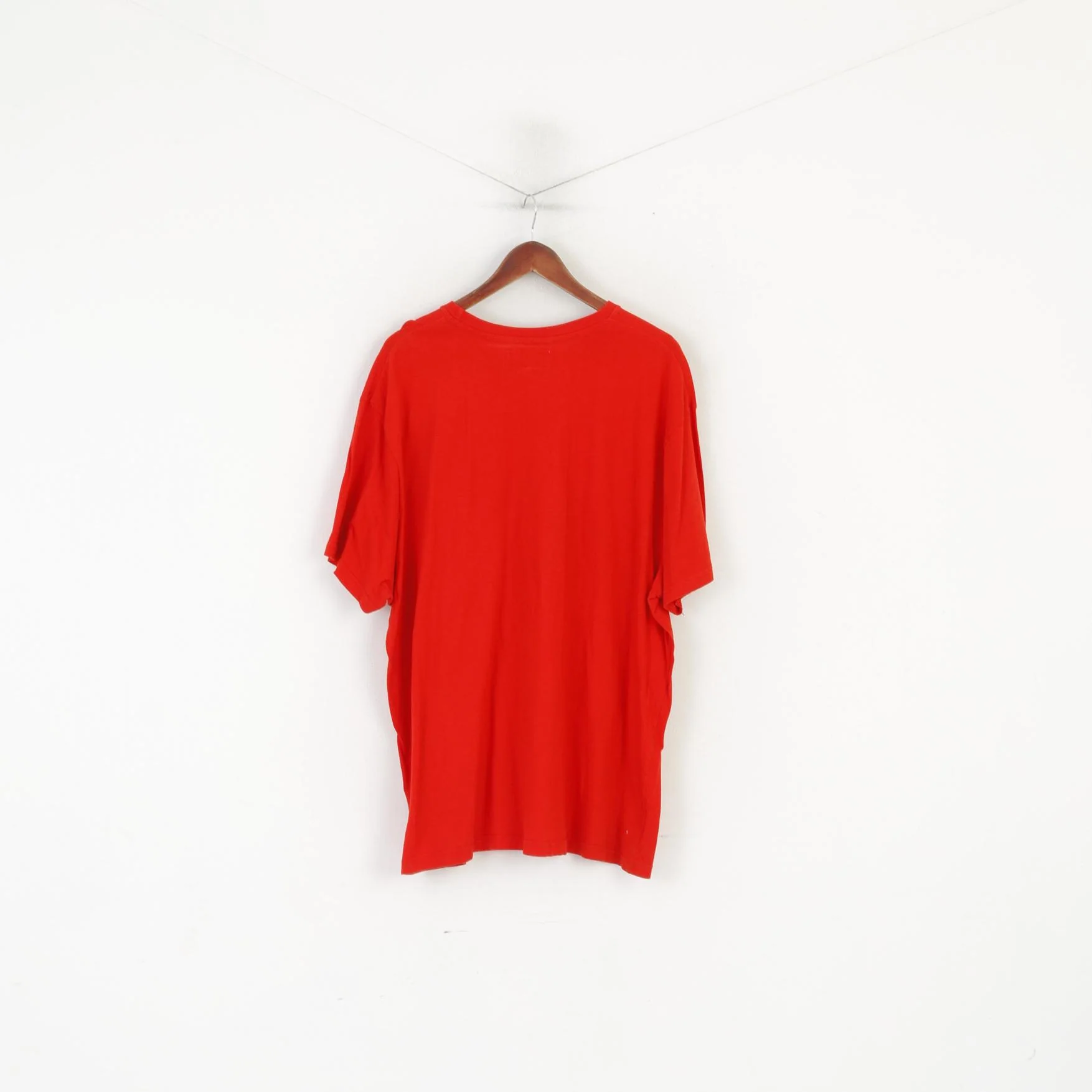 Kooga Men 3XL T-Shirt Red Cotton Rugby Sportswear Crew Neck Vintage Top - Image 5