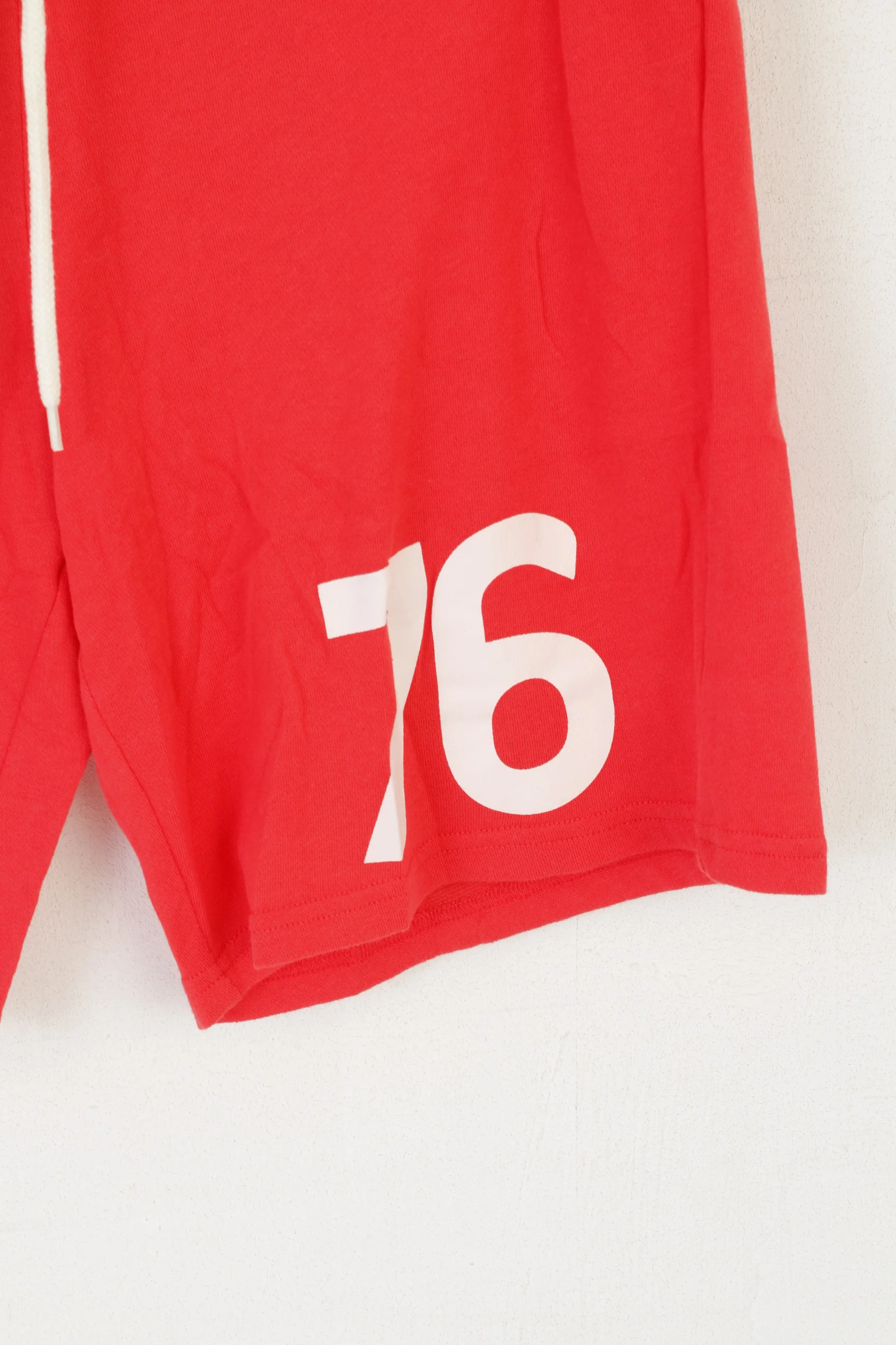 Jimmi Jamms Men L Shorts Red Cotton Sportswear Gym Training #76 - Image 2