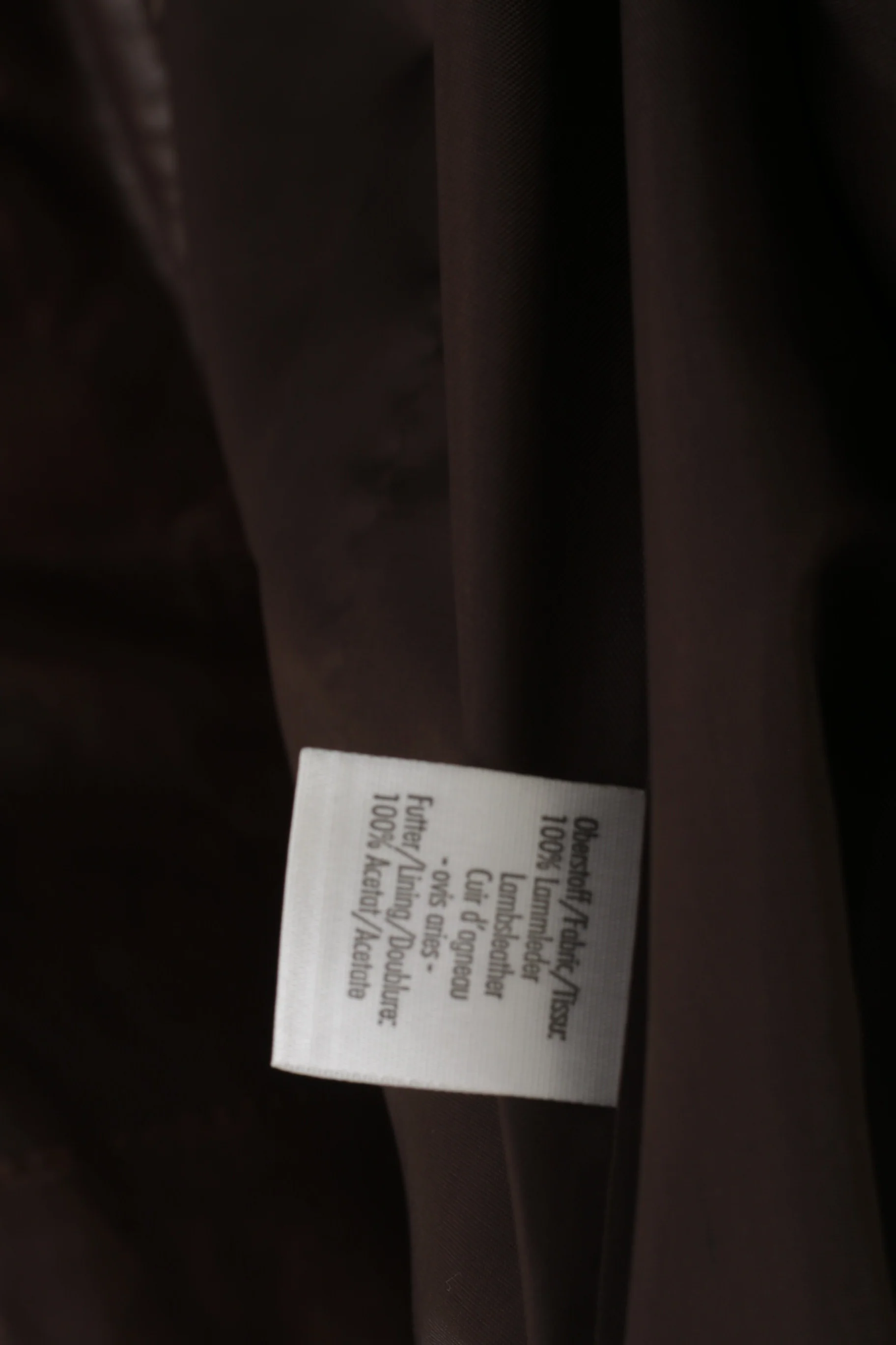 Madeleine Women 10 36 S Jacket Brown Leather Full Zipper Classic Lined Biker Top - Image 6